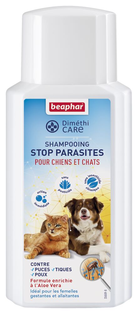 DIMETHICARE Shampooing stop parasites