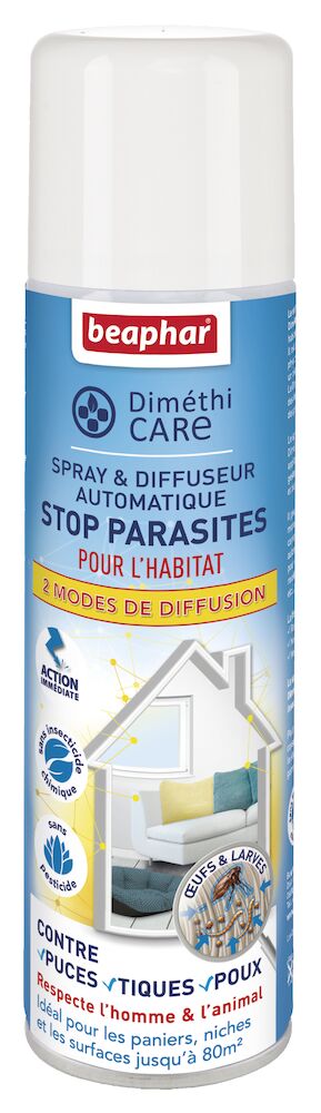 DIMETHICARE Spray & Diffuseur stop parasites pour l’habitat