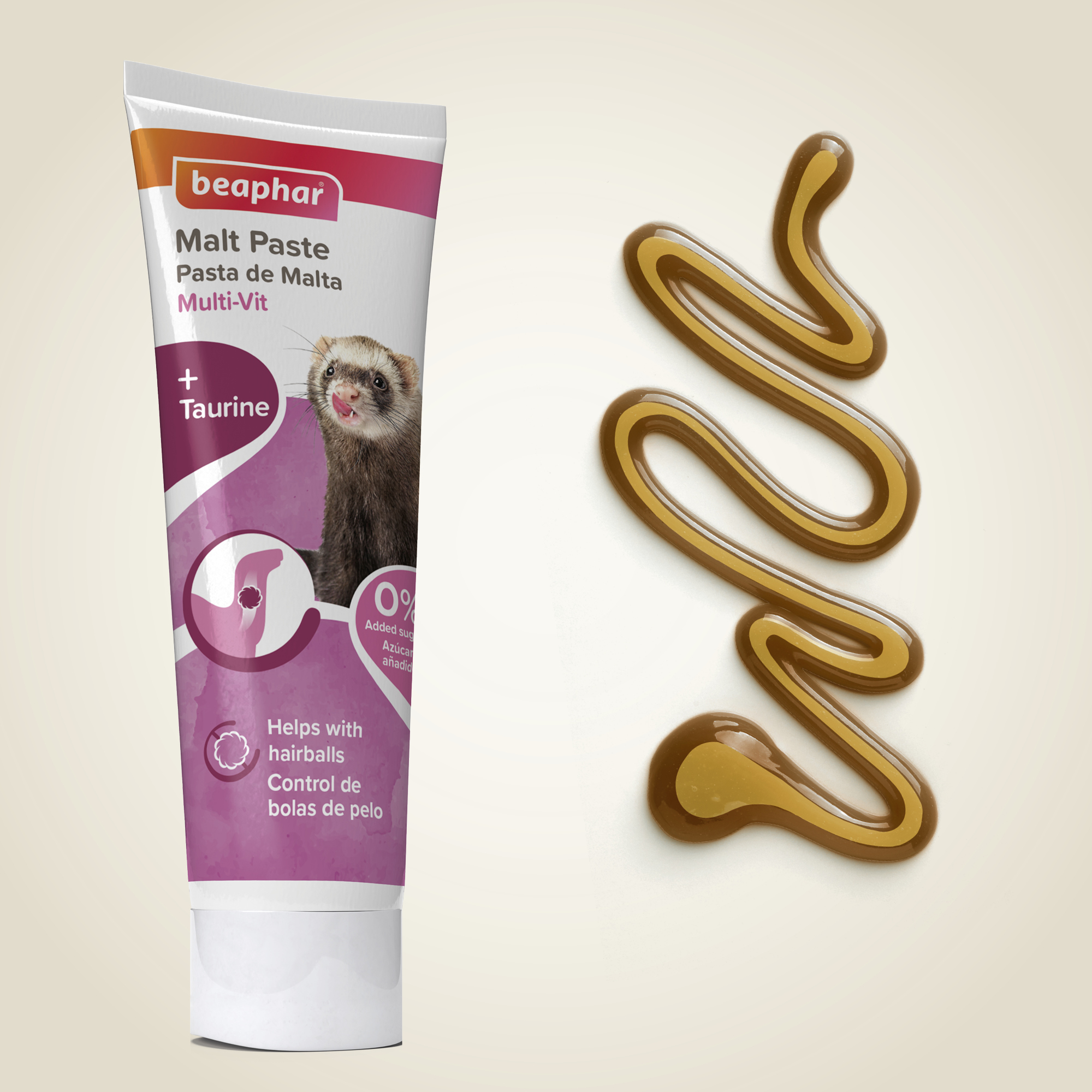Beaphar Multi-Vitamin & Hairball Paste for Ferrets – 100g