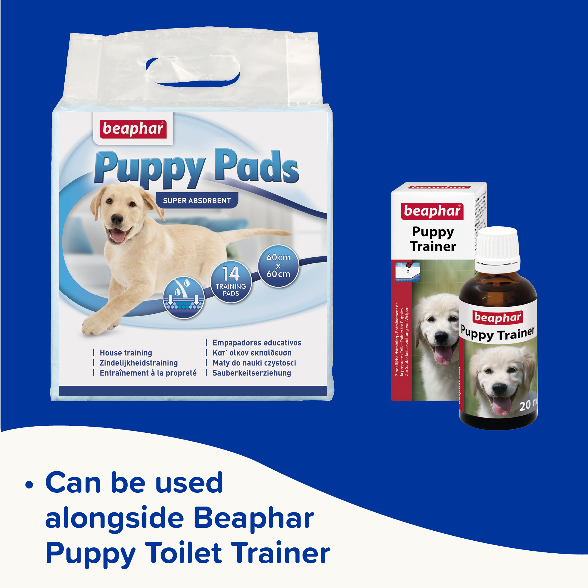 Beaphar Puppy Training Pads, 14 pads