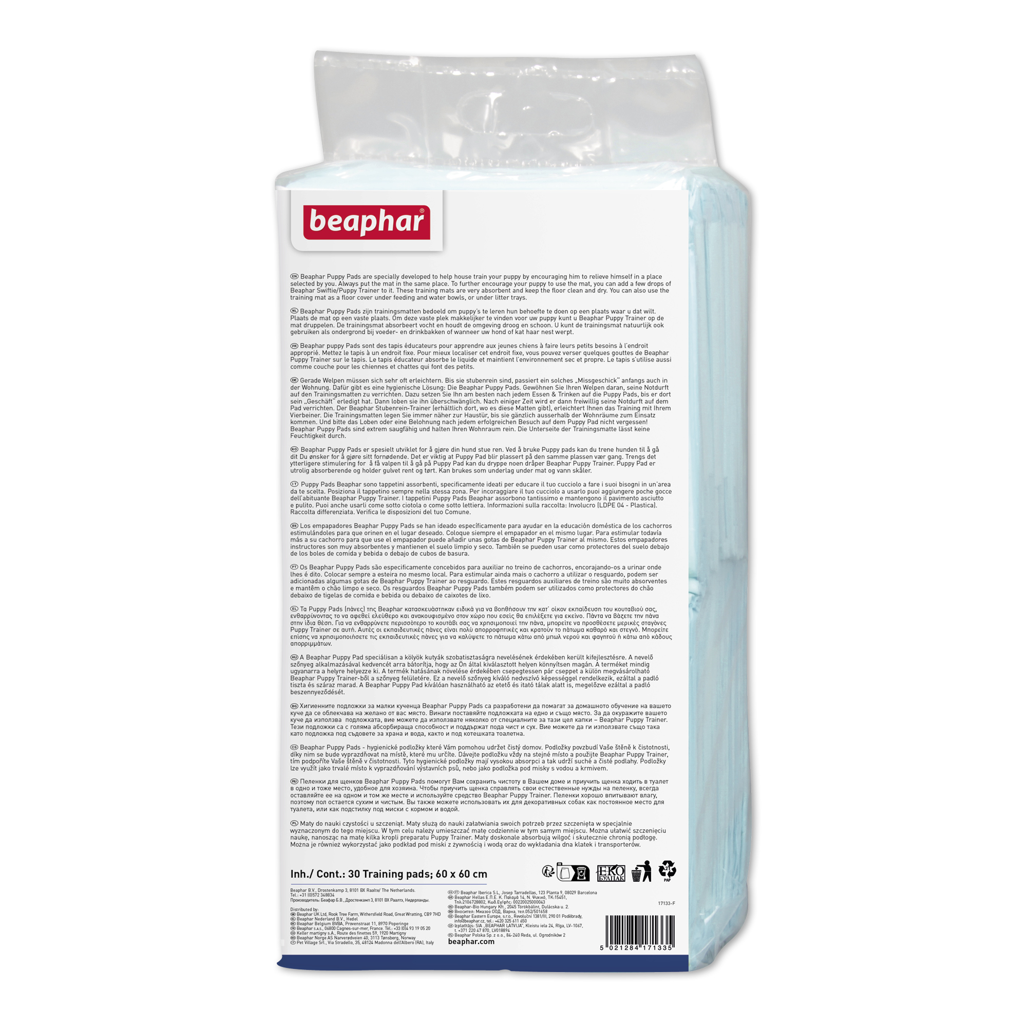 Beaphar Puppy Training Pads, 30 pads