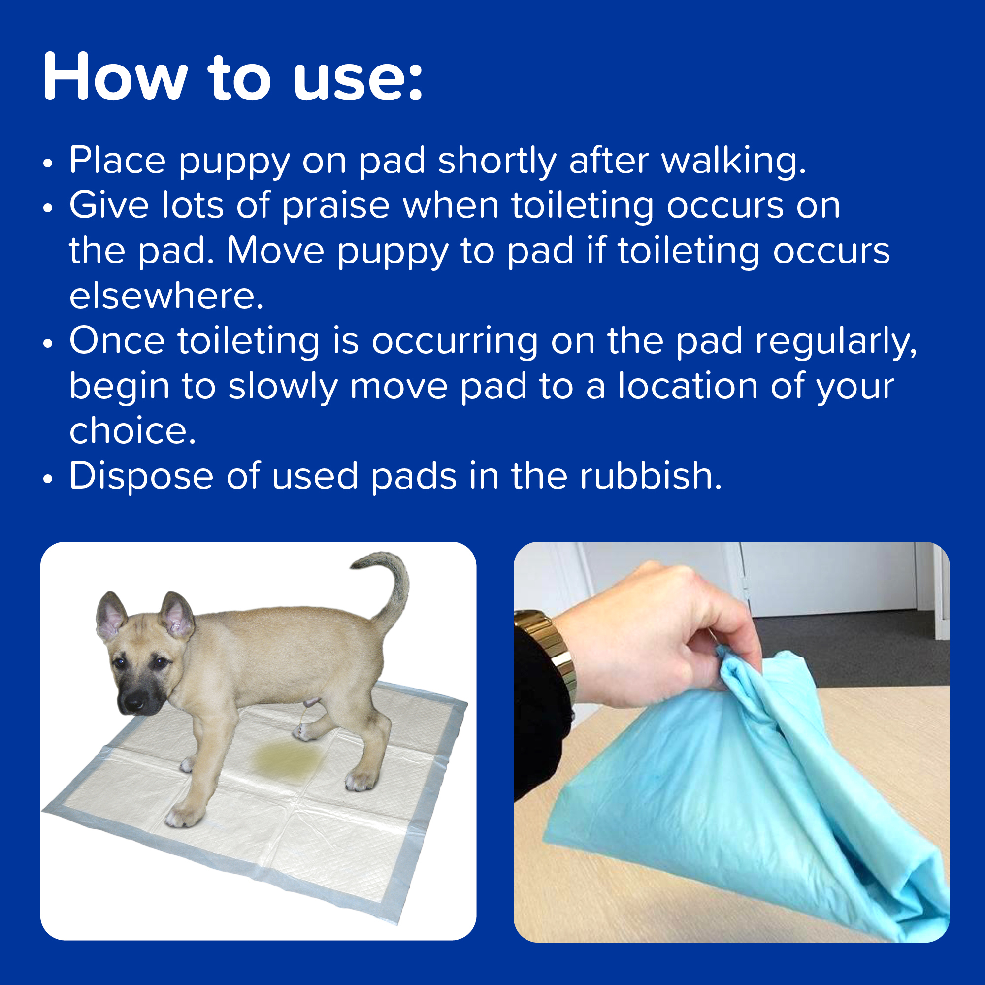 Beaphar Puppy Training Pads, 30 pads