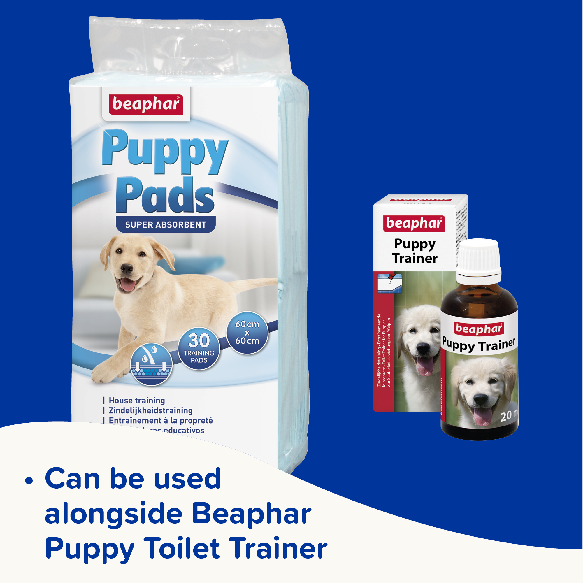 Beaphar Puppy Training Pads, 30 pads