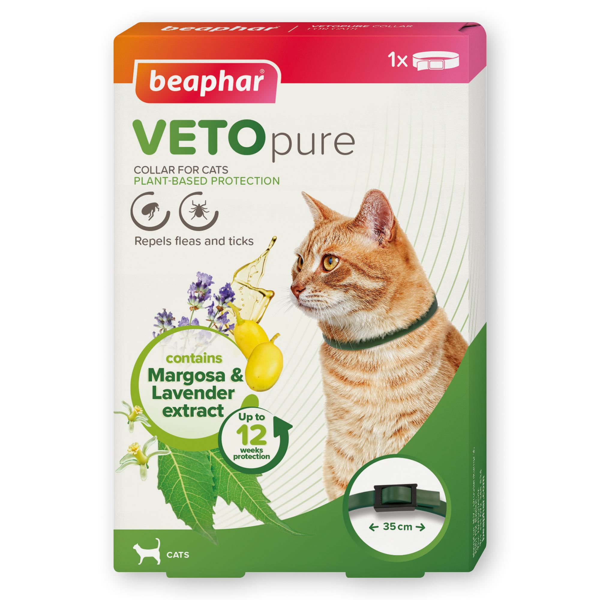 Beaphar VETOpure Flea & Tick Collar Cat