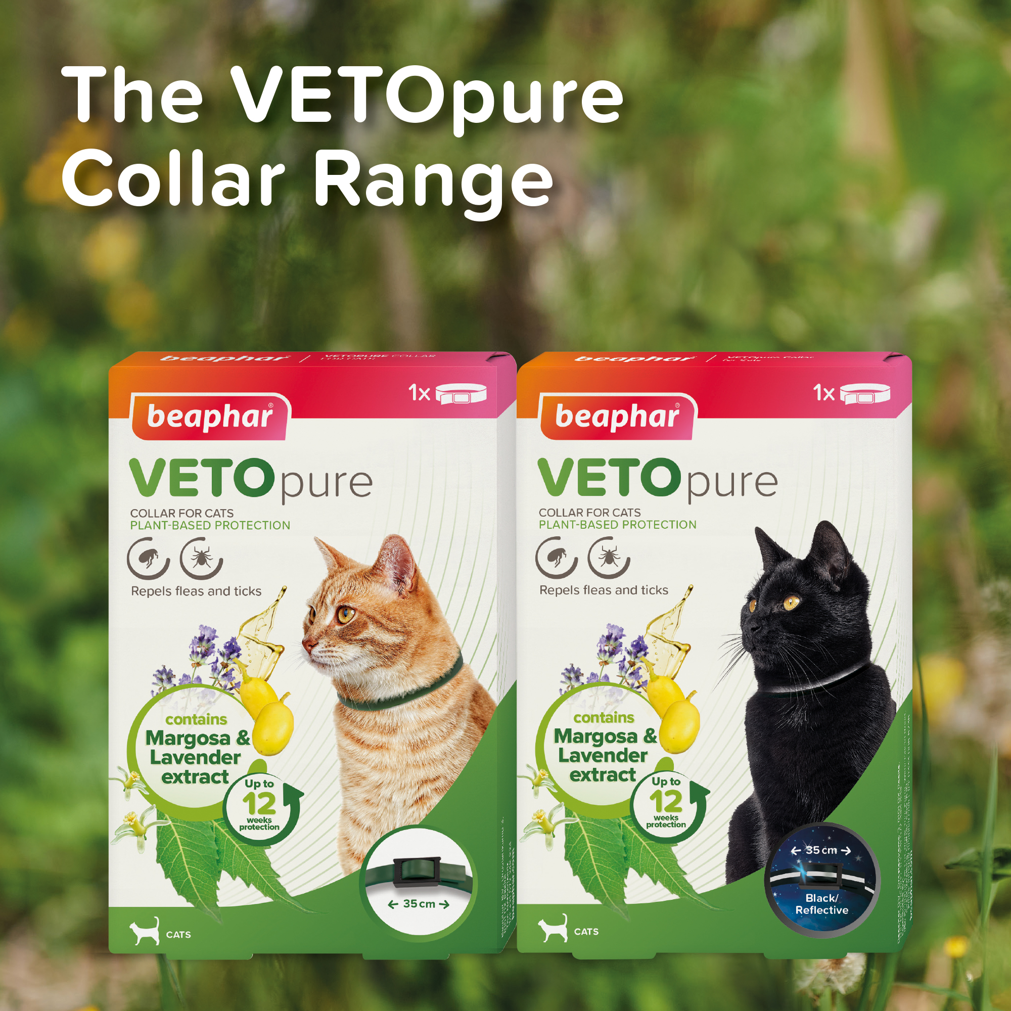 Beaphar VETOpure Flea & Tick Collar Cat