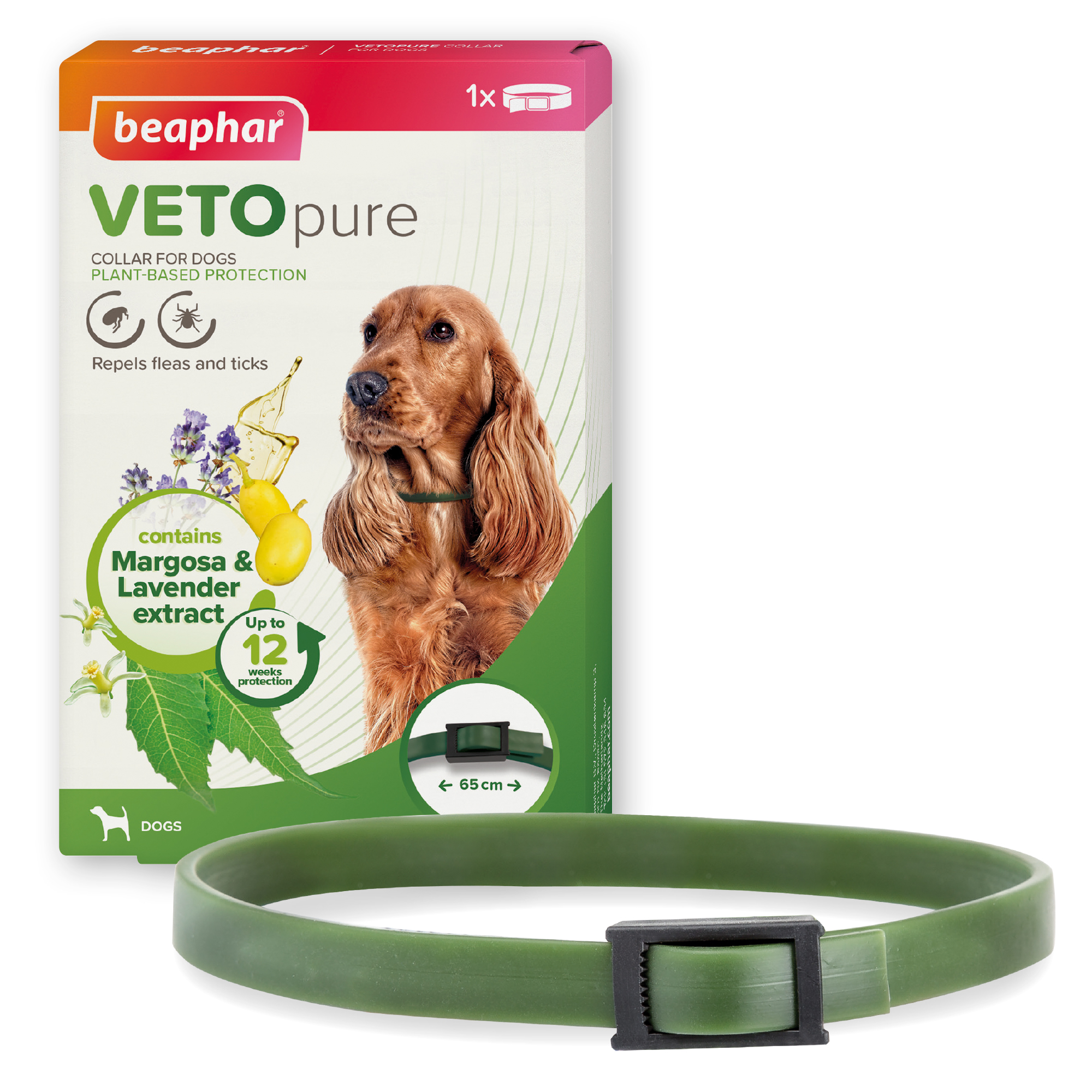 Beaphar VETOpure Flea & Tick Collar Dog