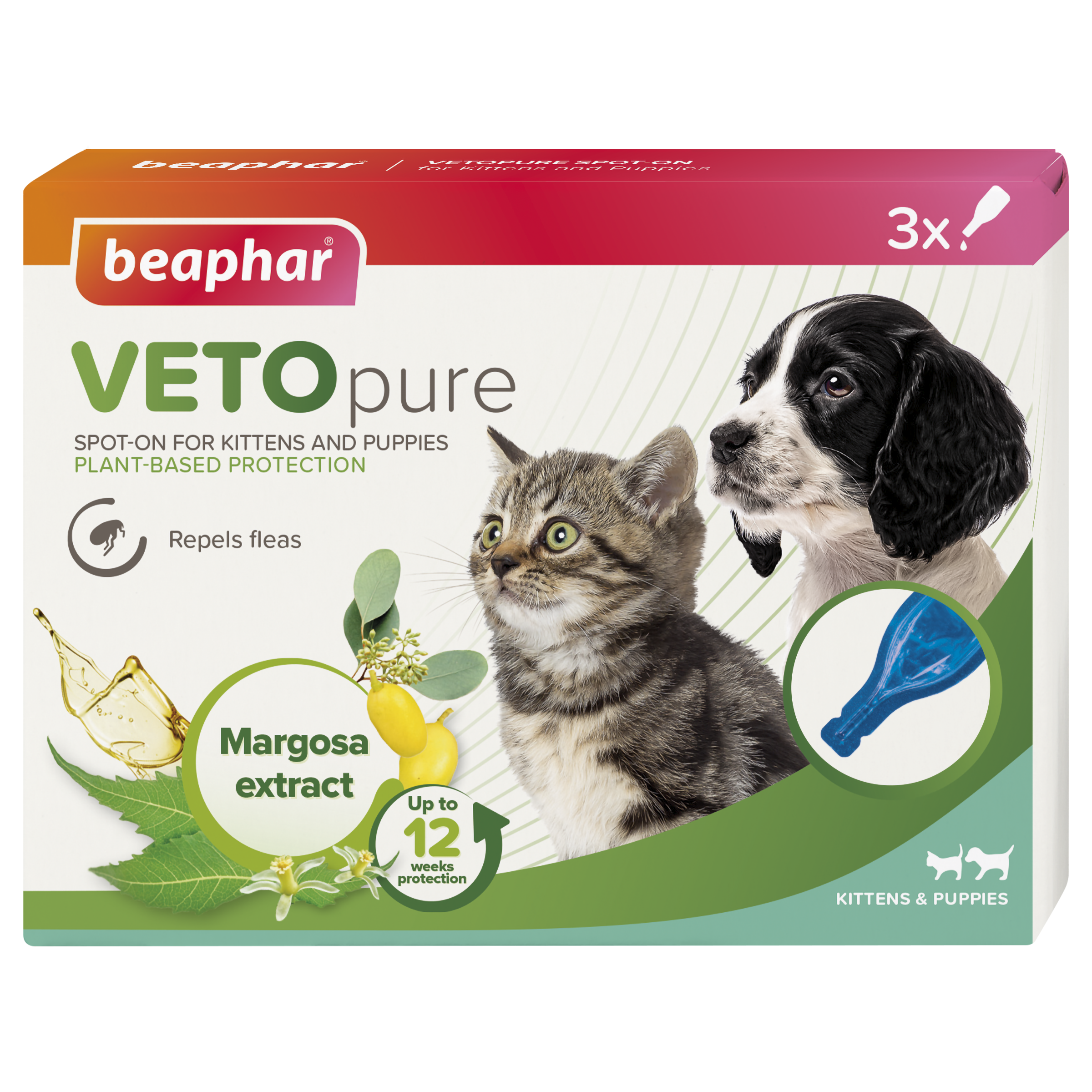 Beaphar VETOpure Spot-On Puppy & Kitten