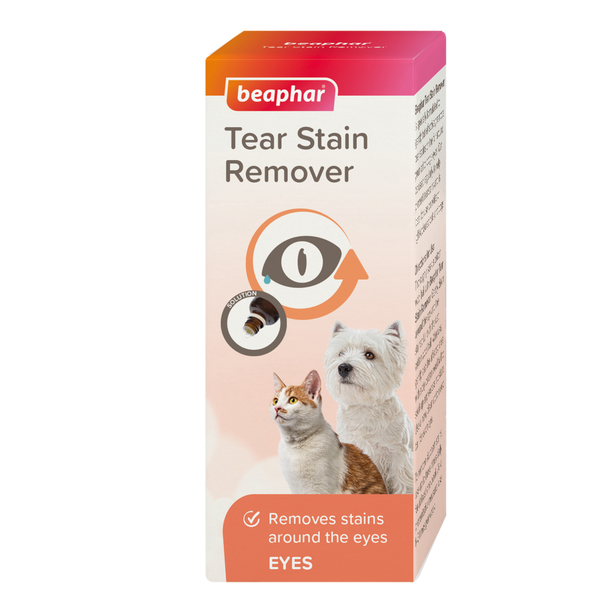 Beaphar Tear Stain Remover Liquid for Cats & Dogs