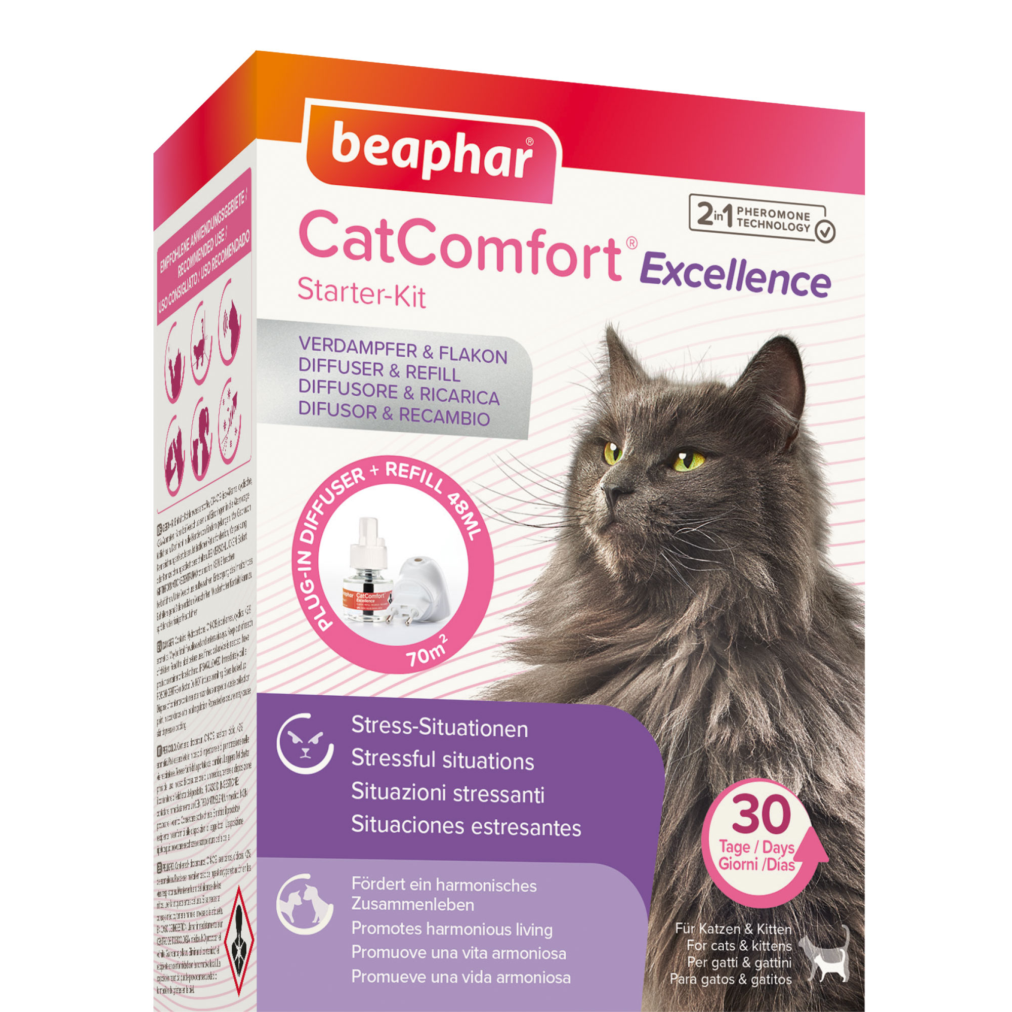 Beaphar CatComfort® Excellence Pack Difusor y Recambio Gatos - 48ml