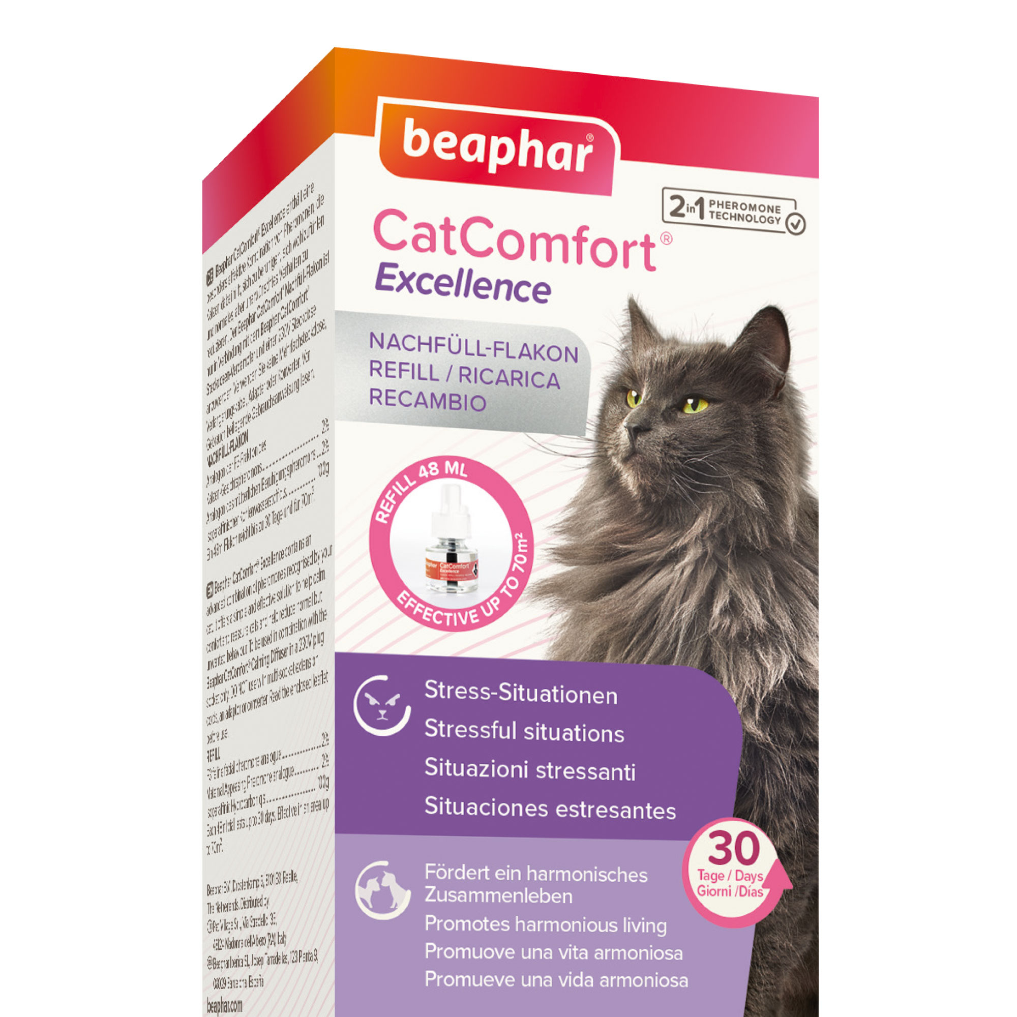 Beaphar CatComfort® Excellence Recambio de Difusor Gatos - 48ml