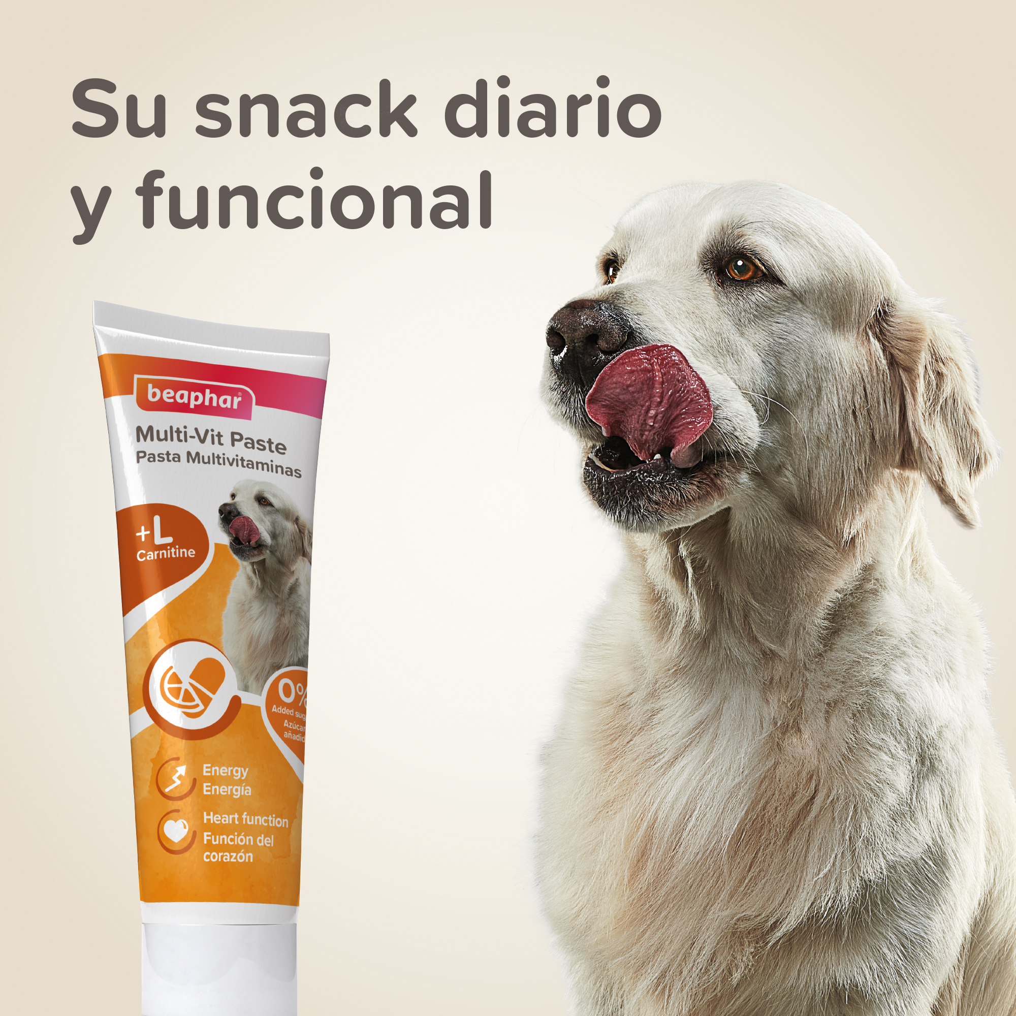 Beaphar Pasta Multi-Vitaminas Perro - 100g