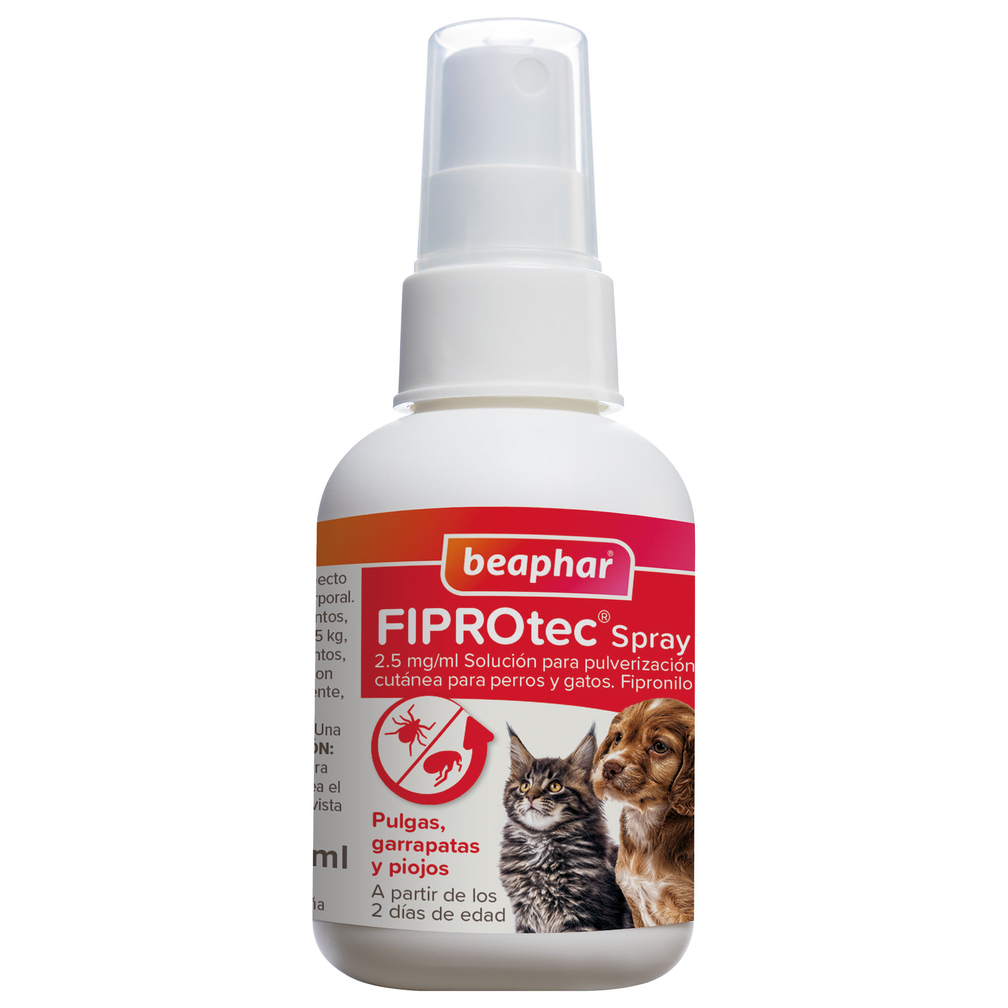Beaphar FIPROtec®  Spray Antiparasitario Perros y Gatos - 100ml