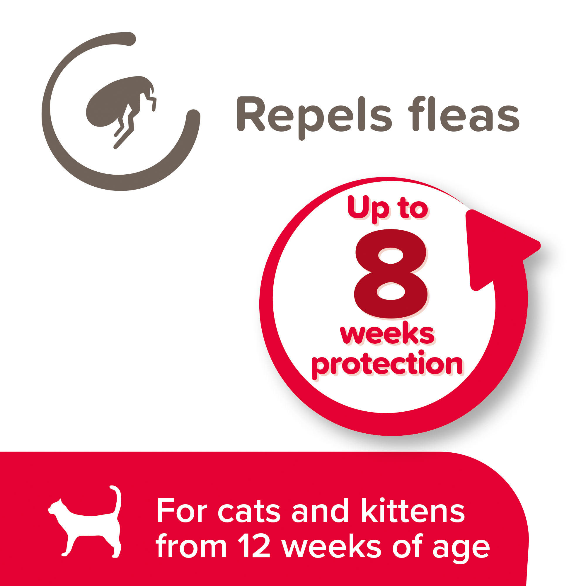 Beaphar Soft Reflective Flea Collar for Cats