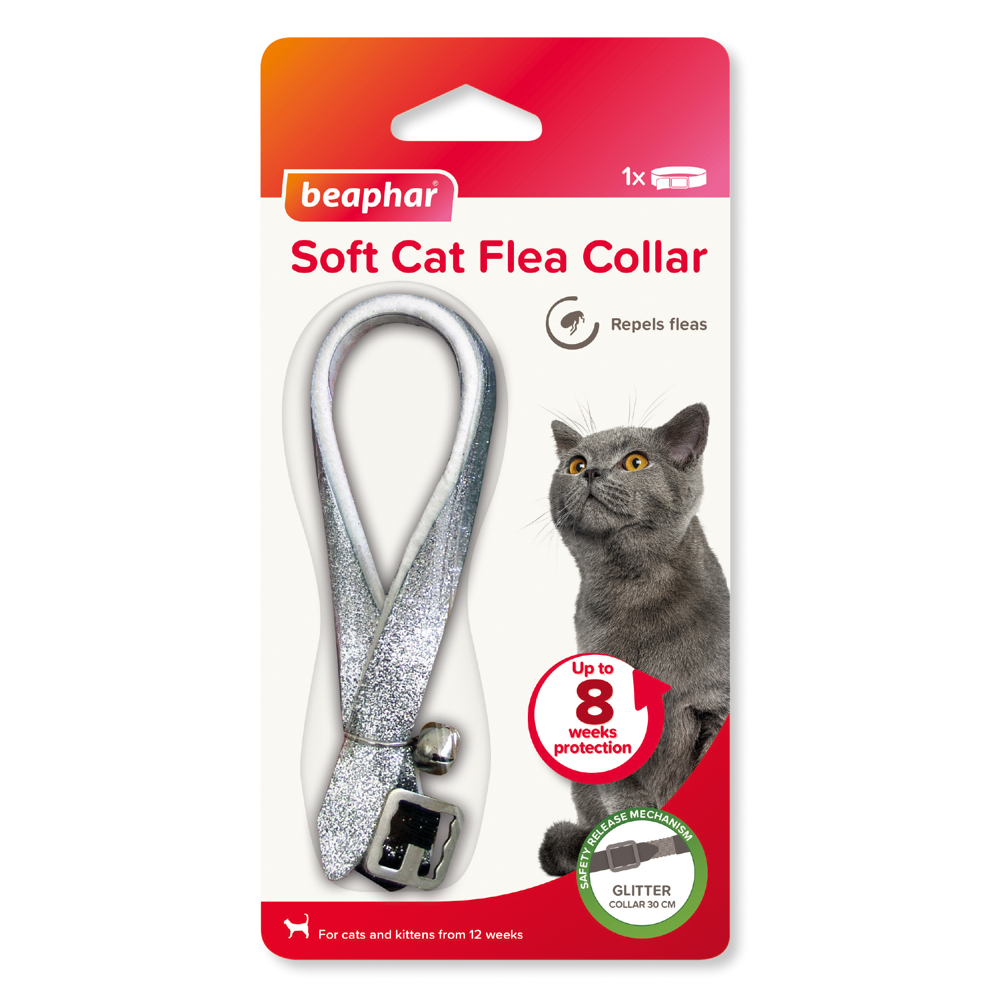 Beaphar Soft Glitter Flea Collar for Cats
