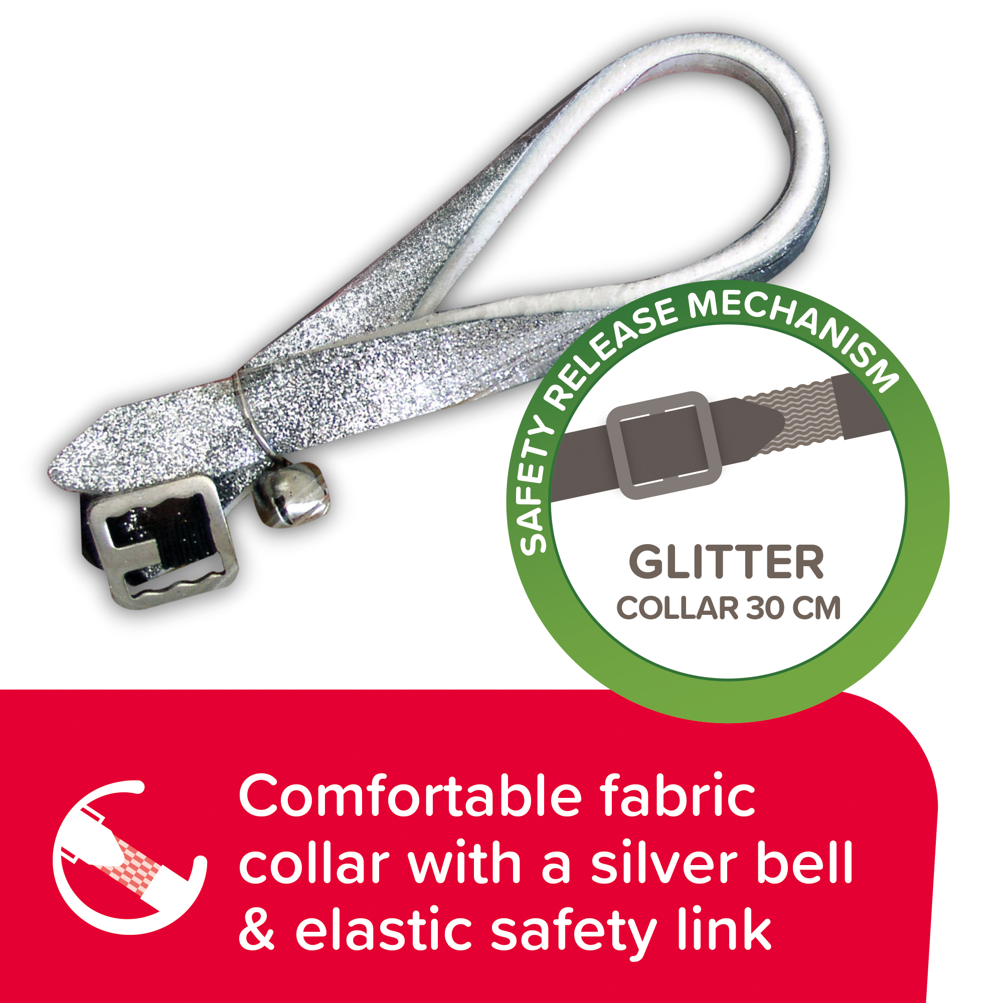 Beaphar Soft Glitter Flea Collar for Cats