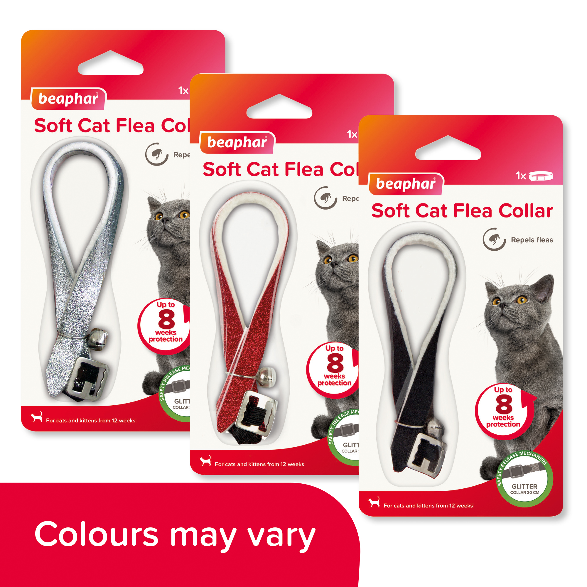 Beaphar Soft Glitter Flea Collar for Cats