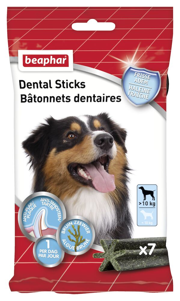 Bâtonnets dentaires, Grand chien (> 10 kg)