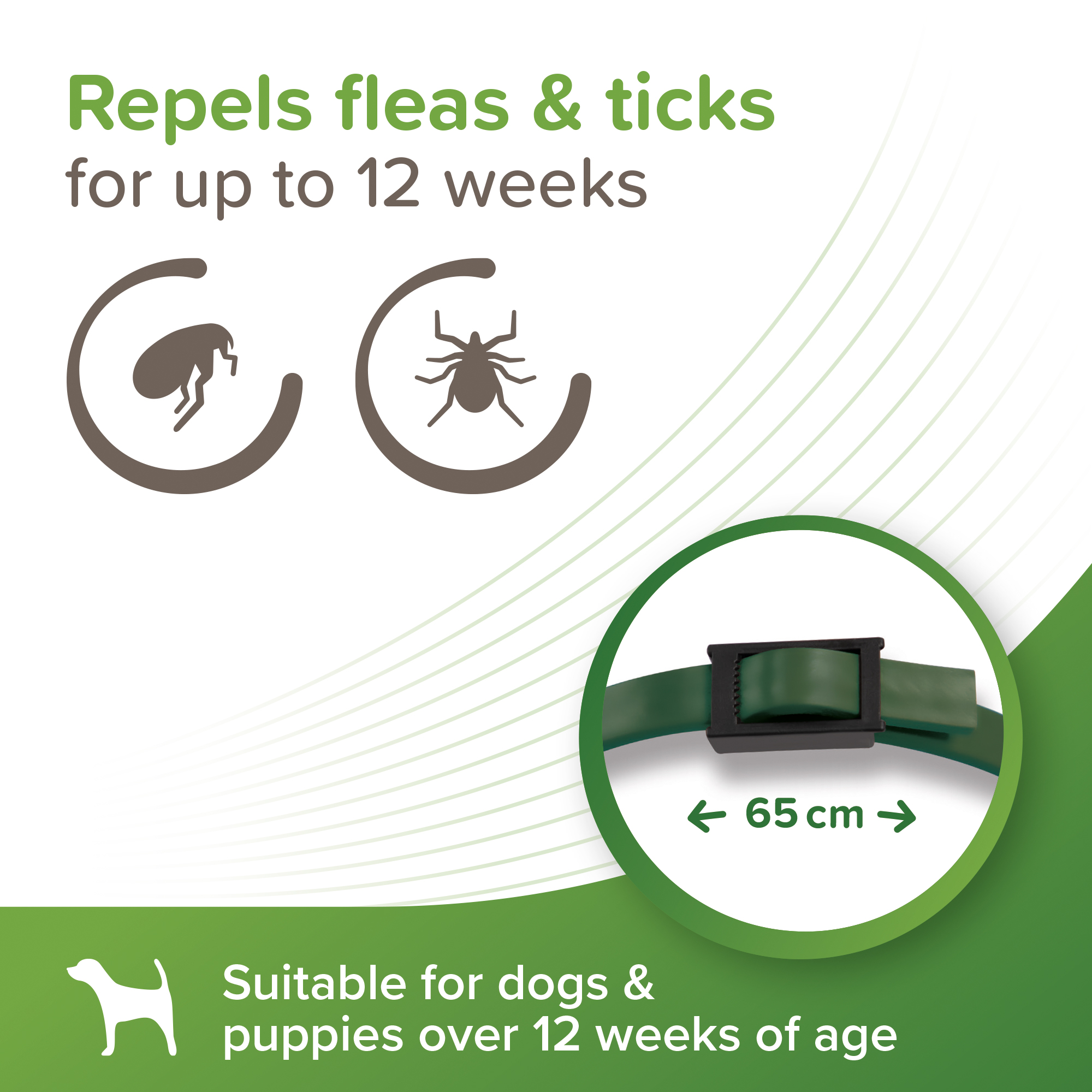 Beaphar VETOpure Flea & Tick Collar Dog