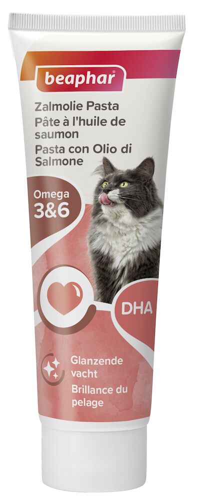 Pâte au saumon spécial beauté du pelage du chat
