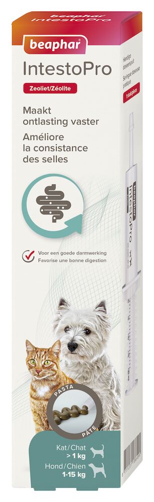 Beaphar IntestoPro Pasta kat/hond tot 15kg 20ml