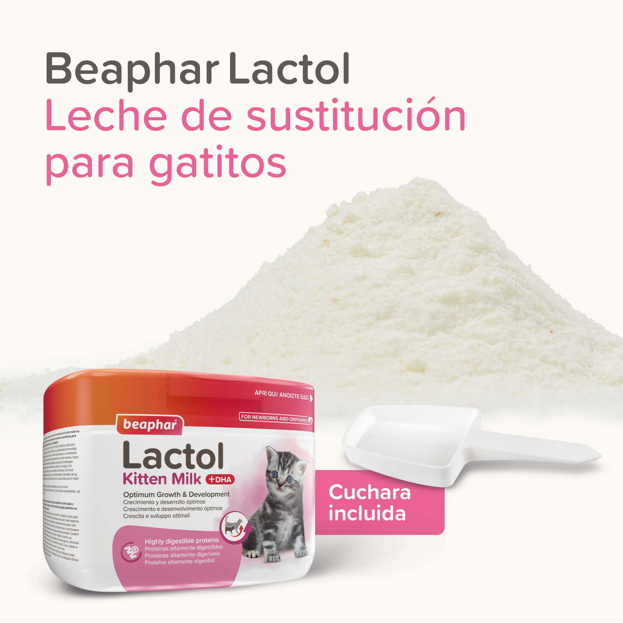 Lactol Kitten Milk Leche En Polvo 250g