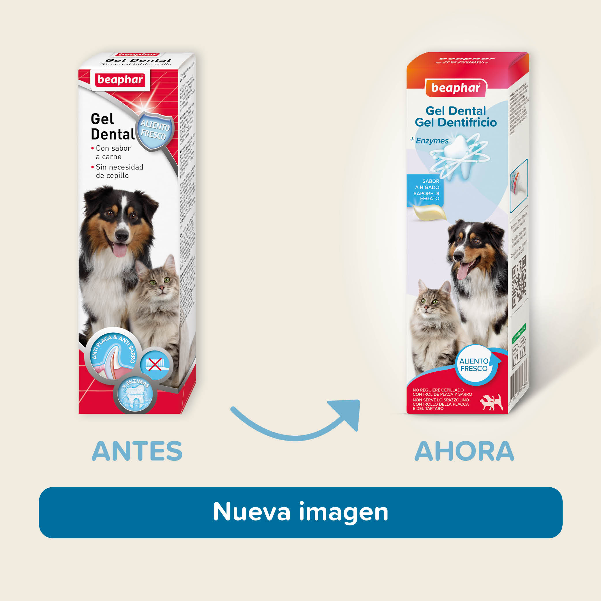 Beaphar Gel Dental Perro y Gato - 100g