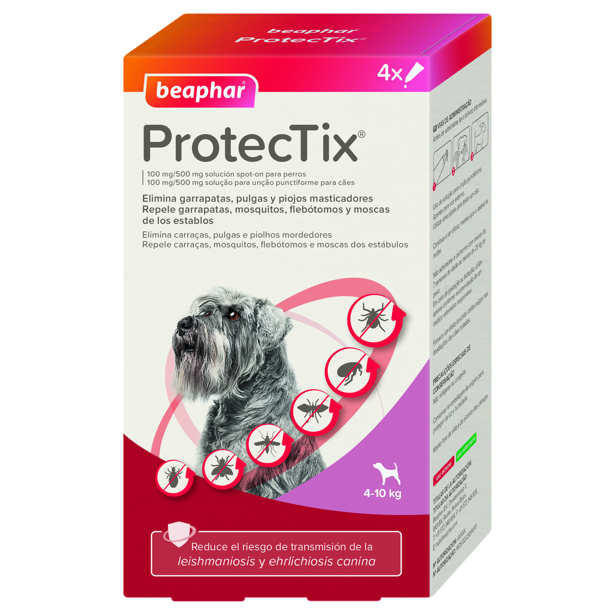 Beaphar ProtecTix Dog 4-10kg