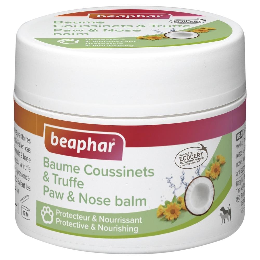 Baume Coussinets & Truffe pour Chien et Chat labellisé ECOCERT - 50 ml