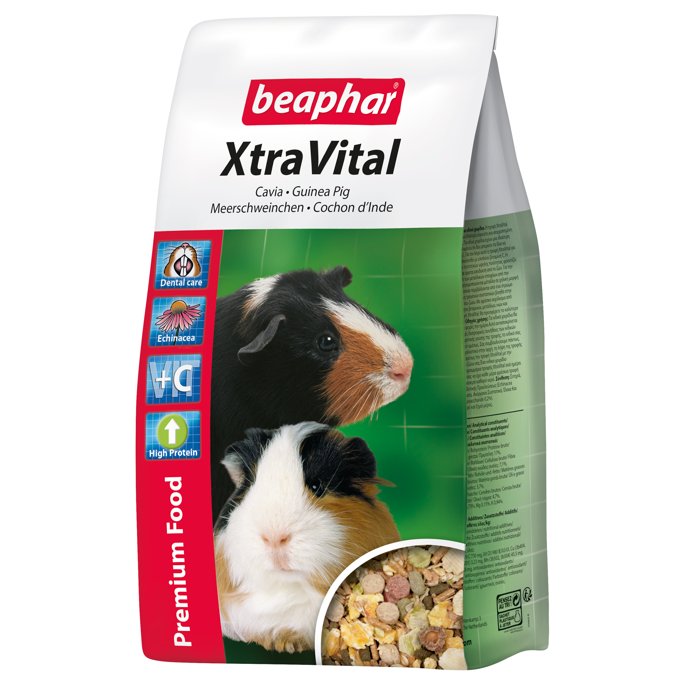Beaphar Xtravital Pienso Cobaya - 1kg