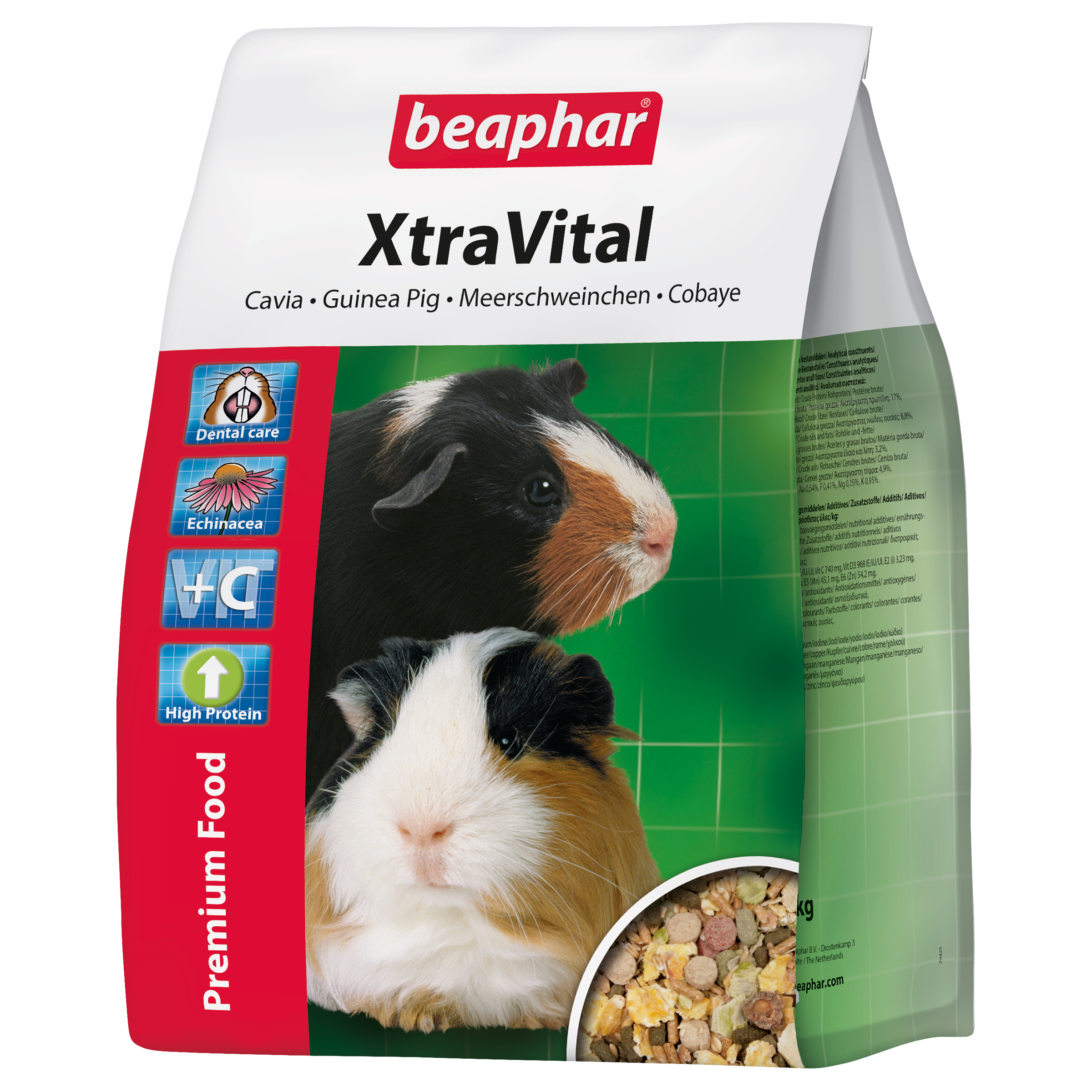 Beaphar Xtravital Pienso Cobaya - 2,5kg