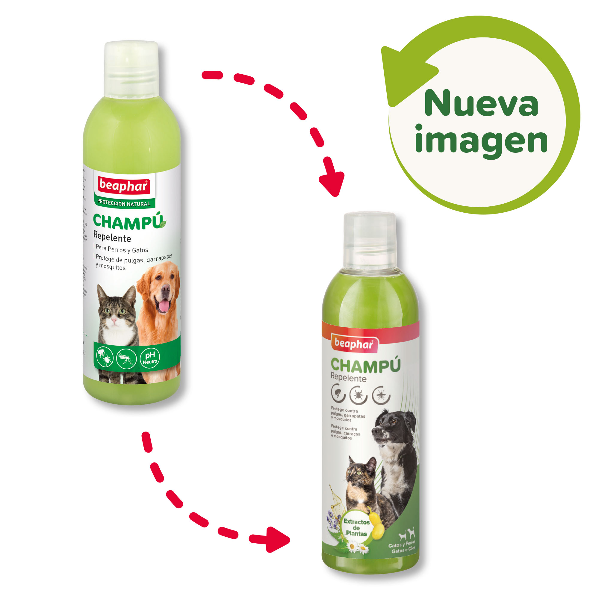 Beaphar Champú Repelente Perro y Gato - 250ml