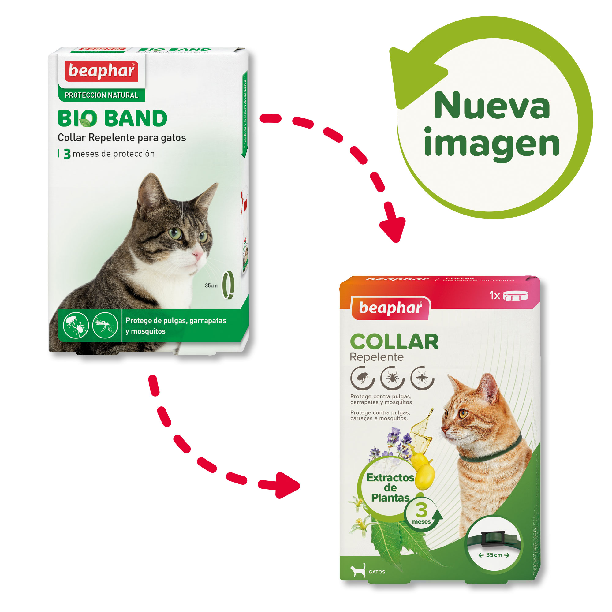 Beaphar Collar Repelente Gato - 35cm