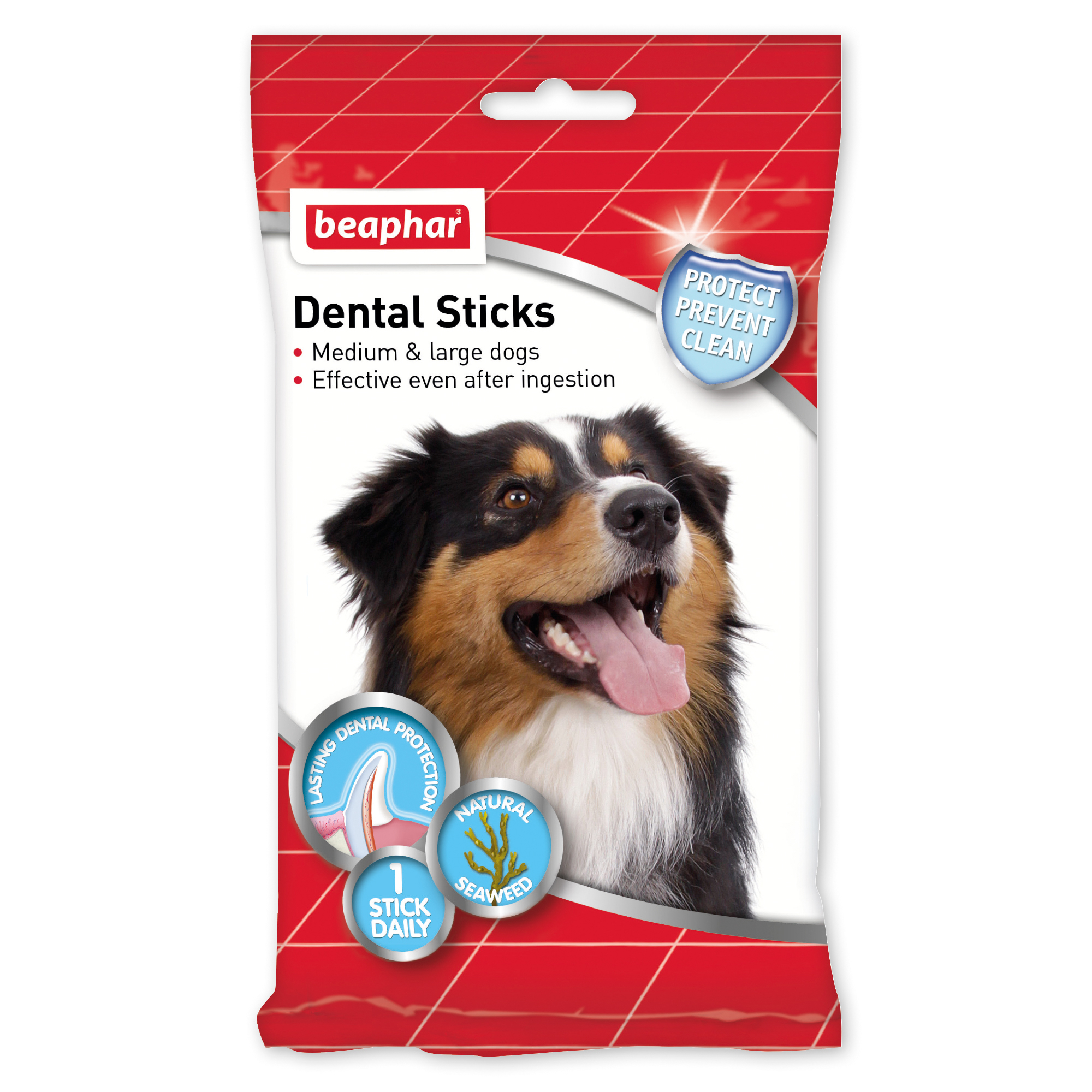 Beaphar Dental Sticks Perros Medianos y Grandes 7ud - 182gr