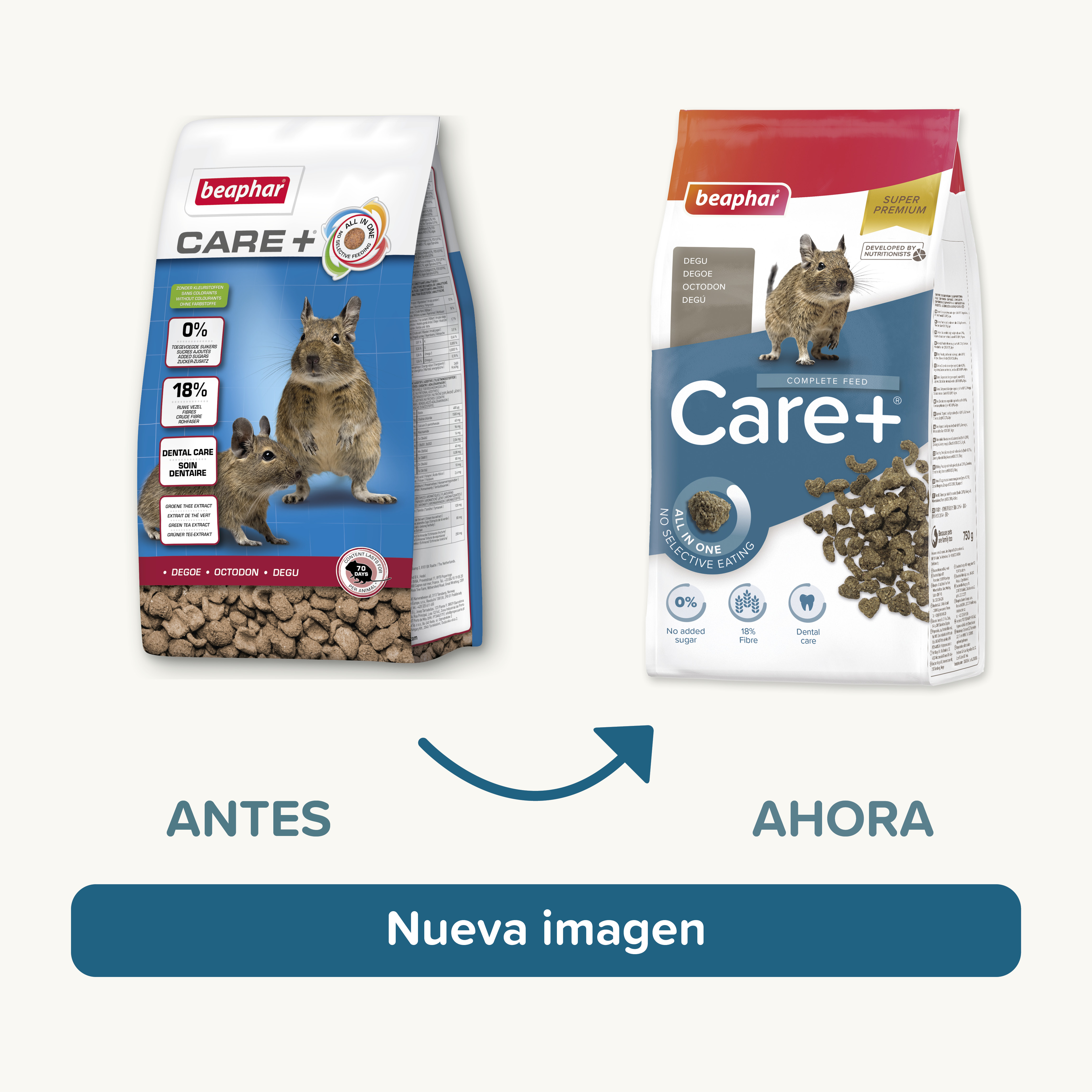 Beaphar Care+ Degú - 750g