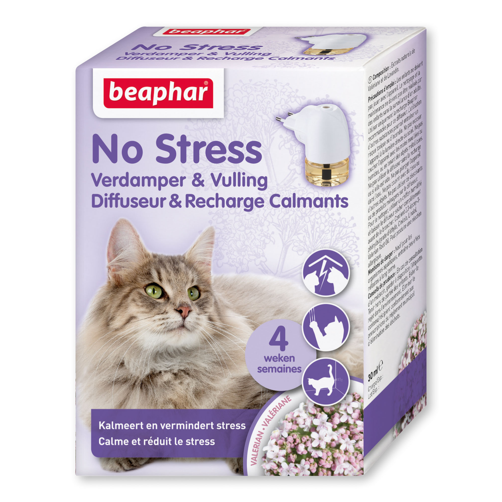 Beaphar No Stress Gato Pack Difusor y Recambio - 30ml