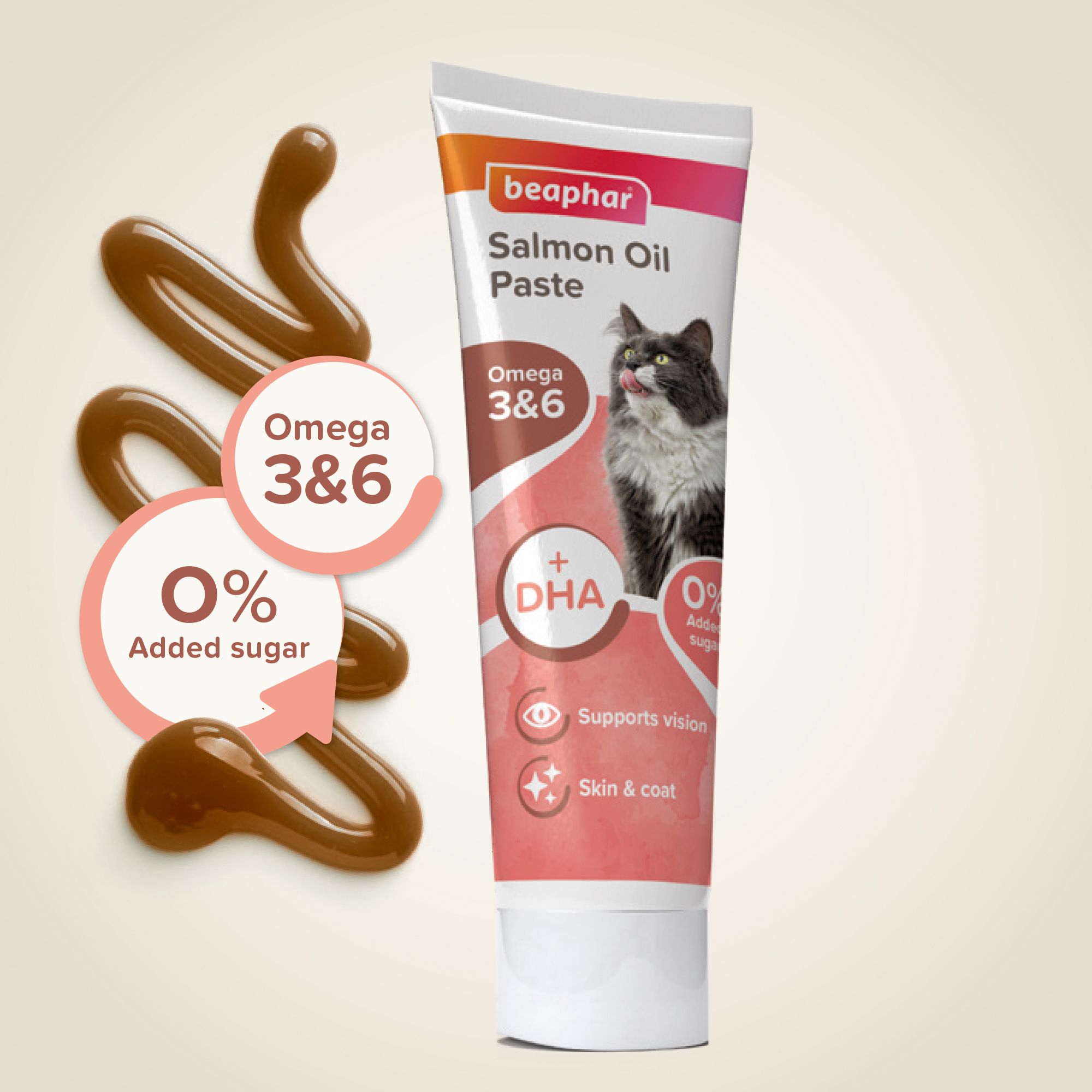 Beaphar Salmon Oil Paste Cat