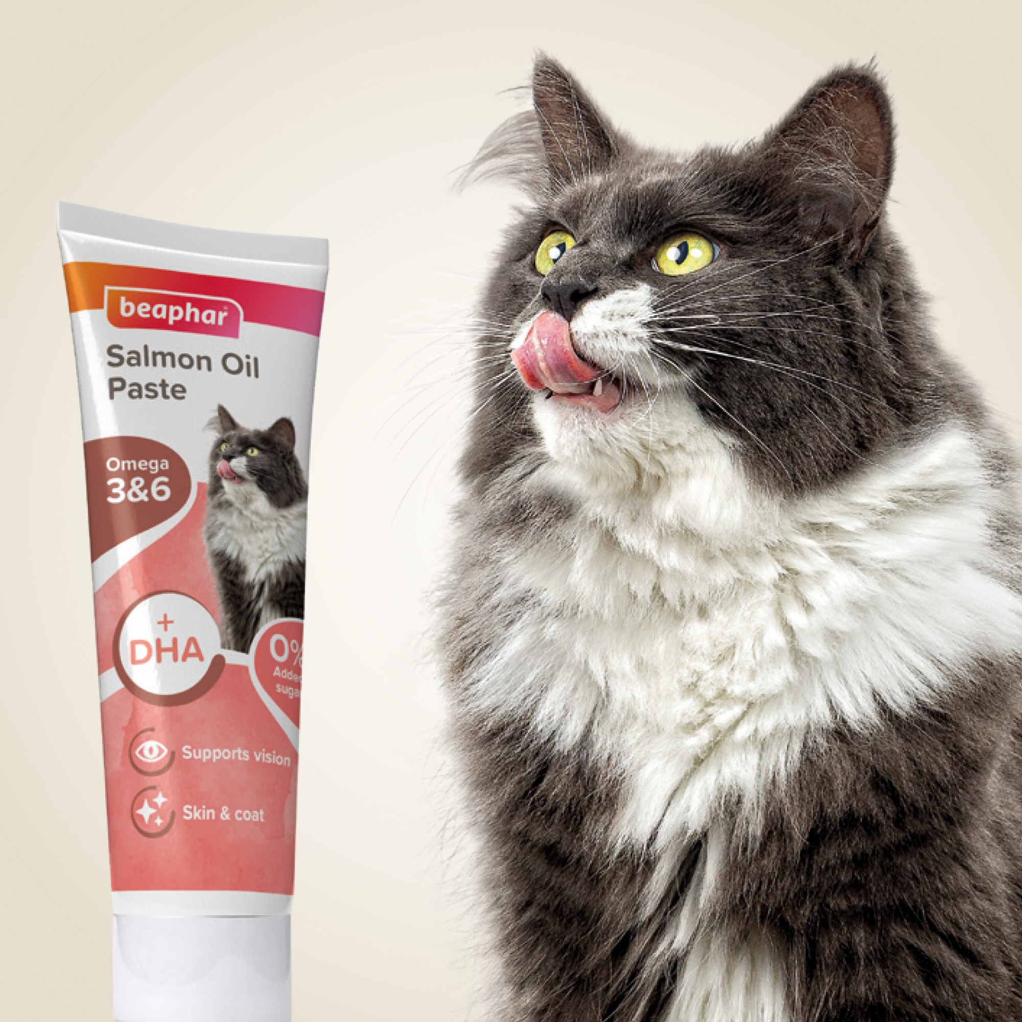 Beaphar Salmon Oil Paste Cat