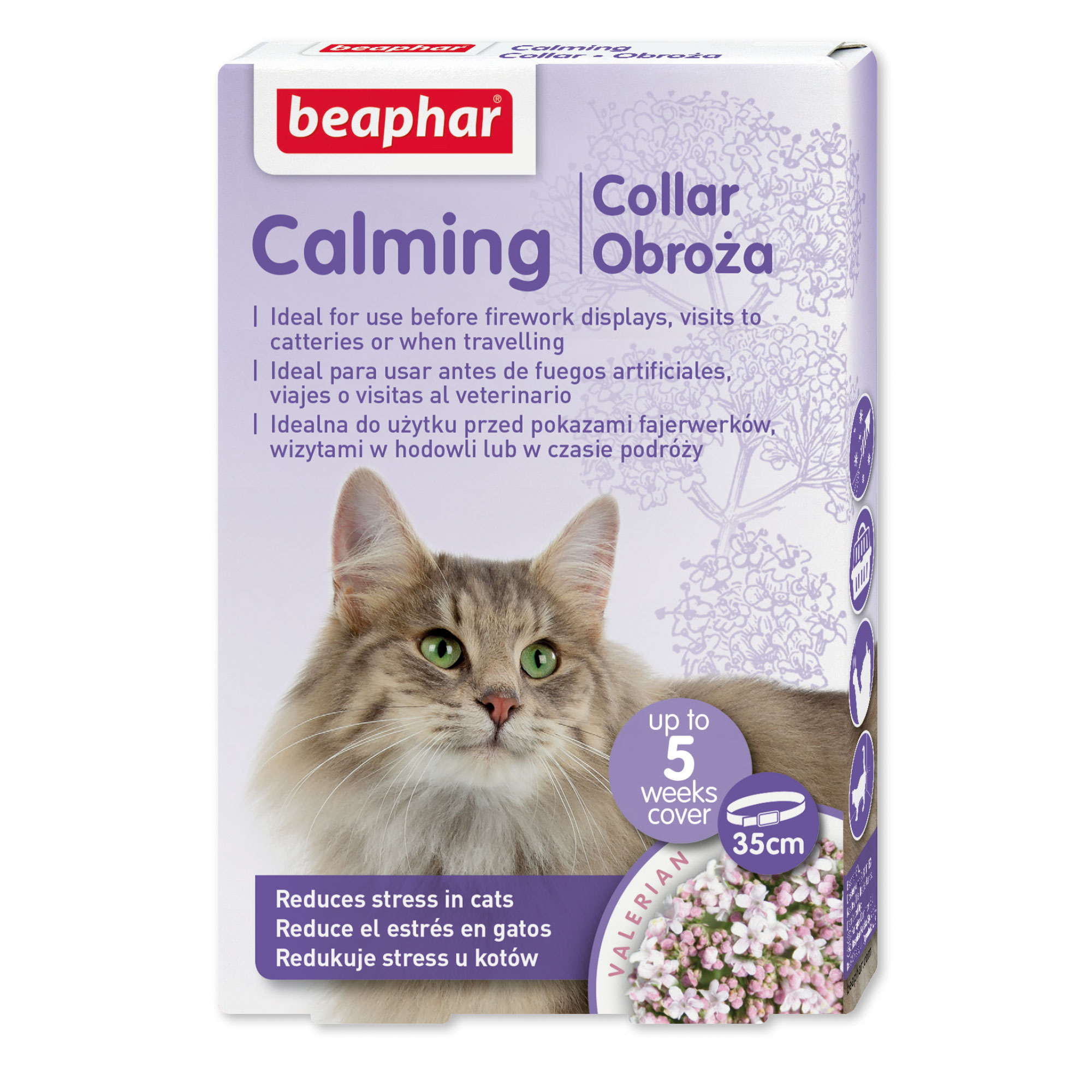 Beaphar Calming Collar Gato - 35 cm