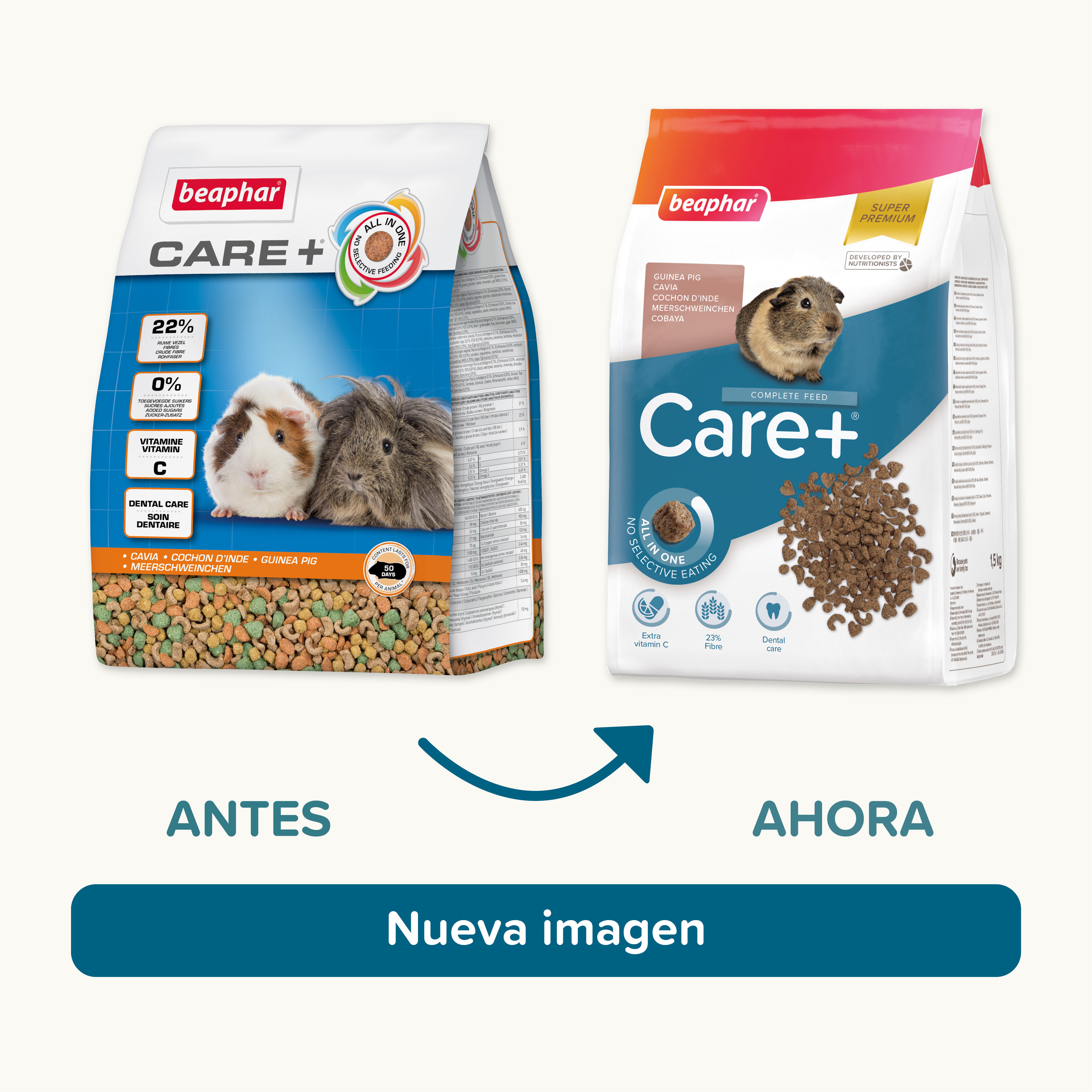 Beaphar Care+ Cobaya - 1,5kg