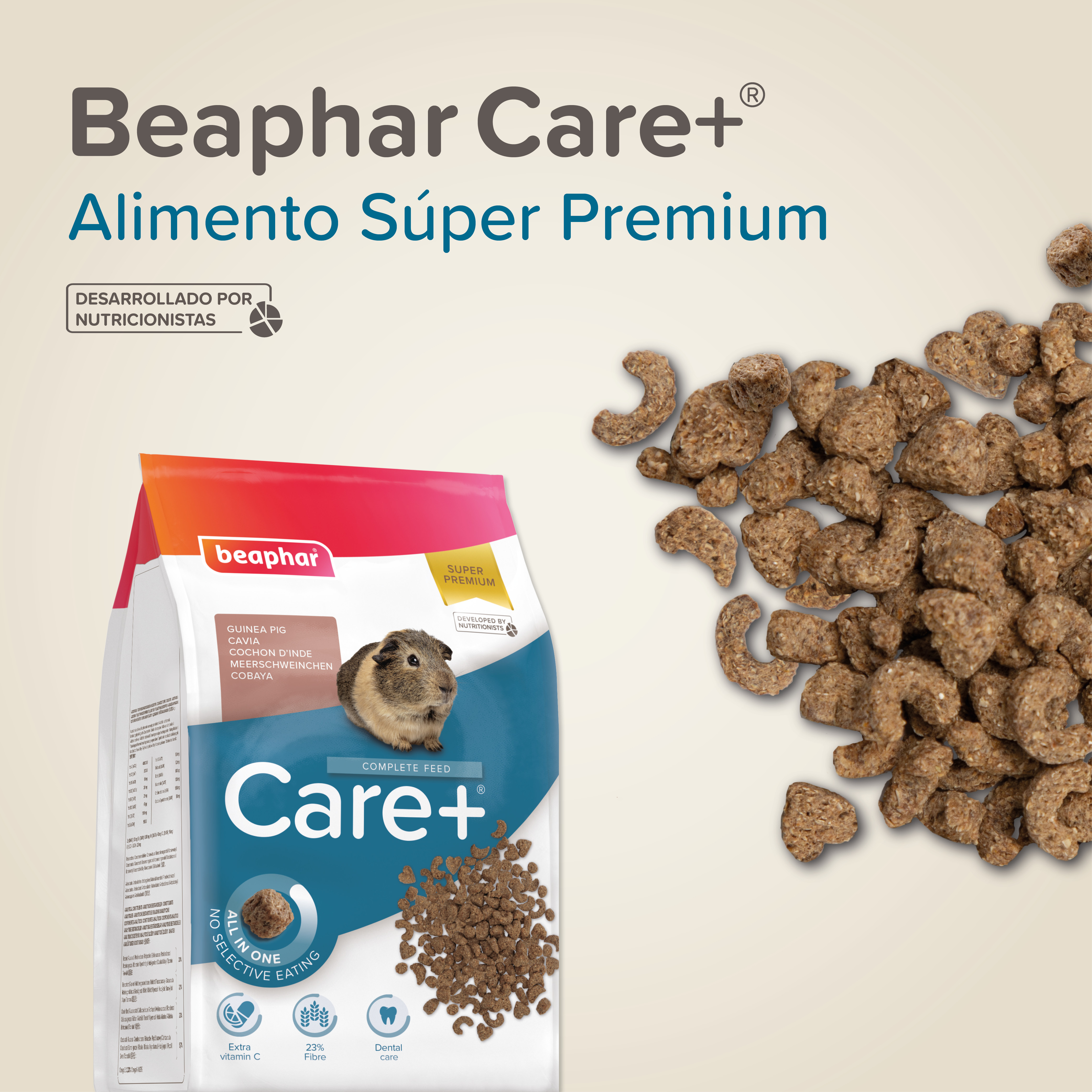Beaphar Care+ Cobaya - 1,5kg