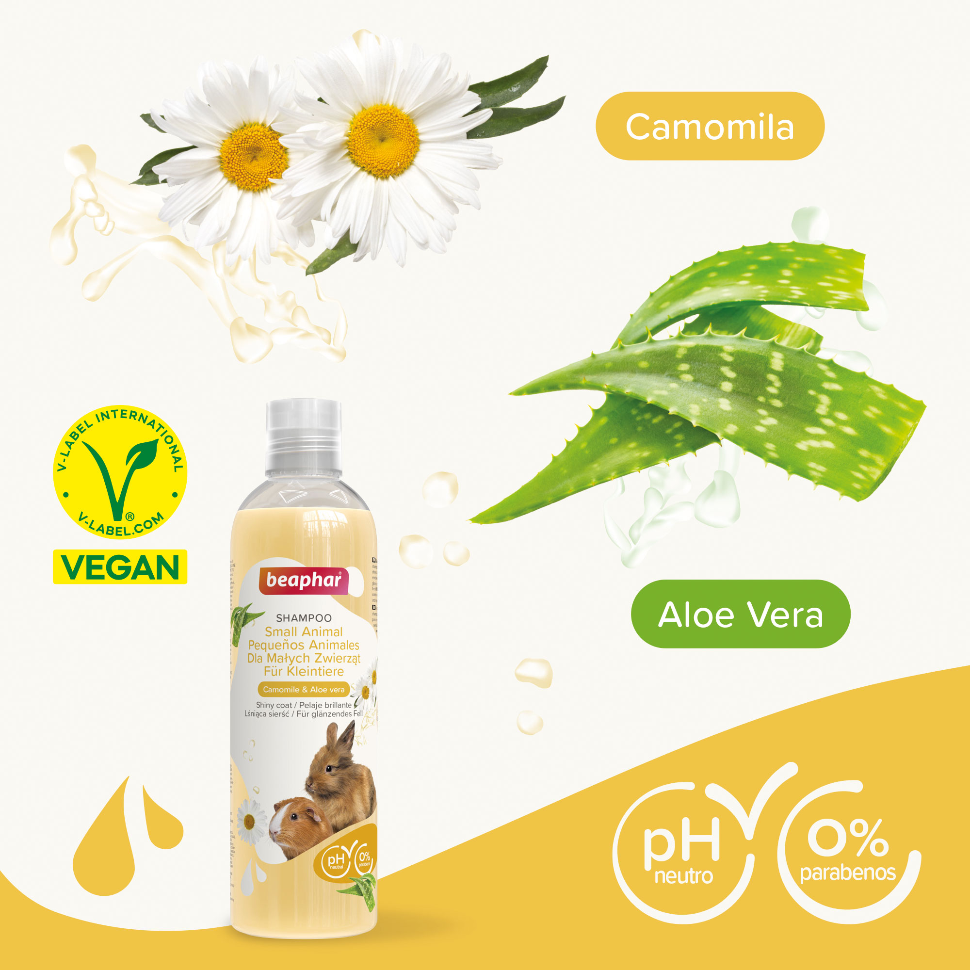 Champú Pequeños Animales - 250ml