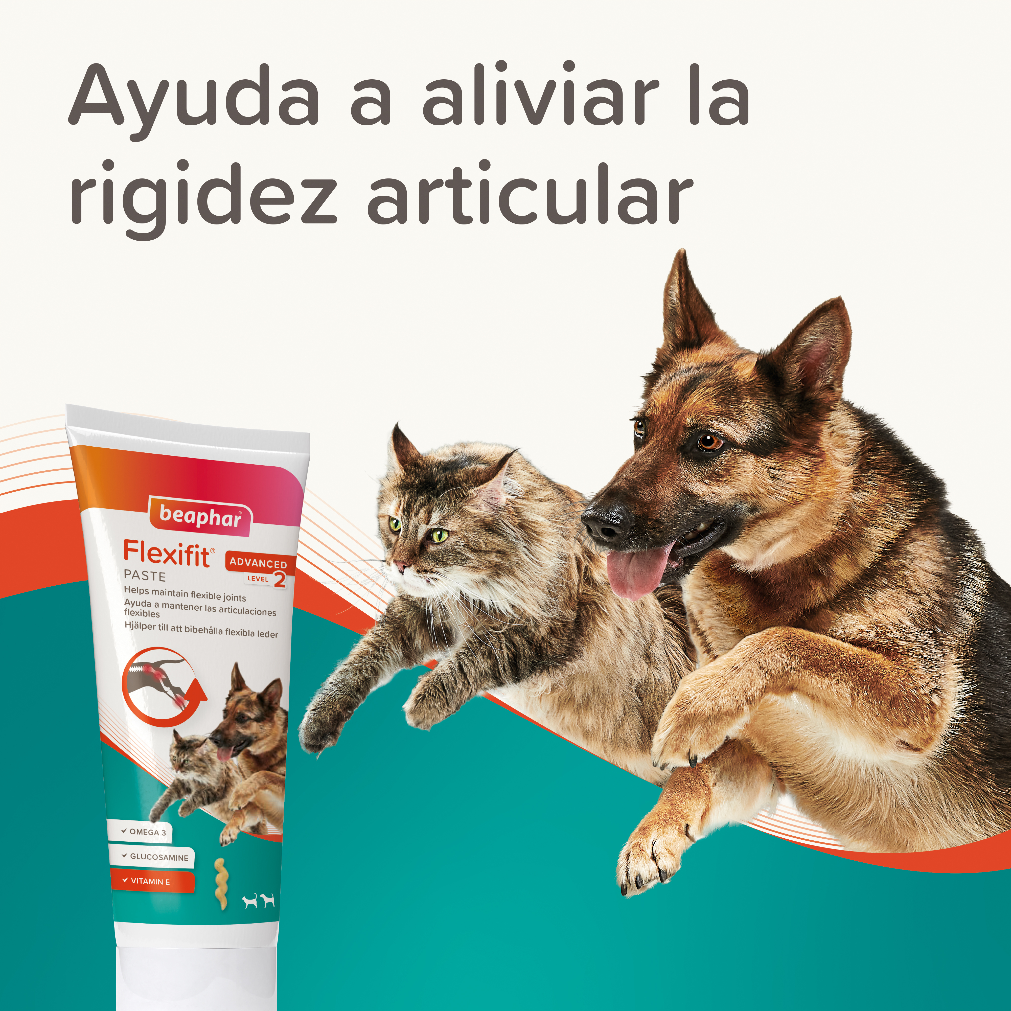 Beaphar Flexifit® Pasta Perros y Gatos - snack articular - 250g