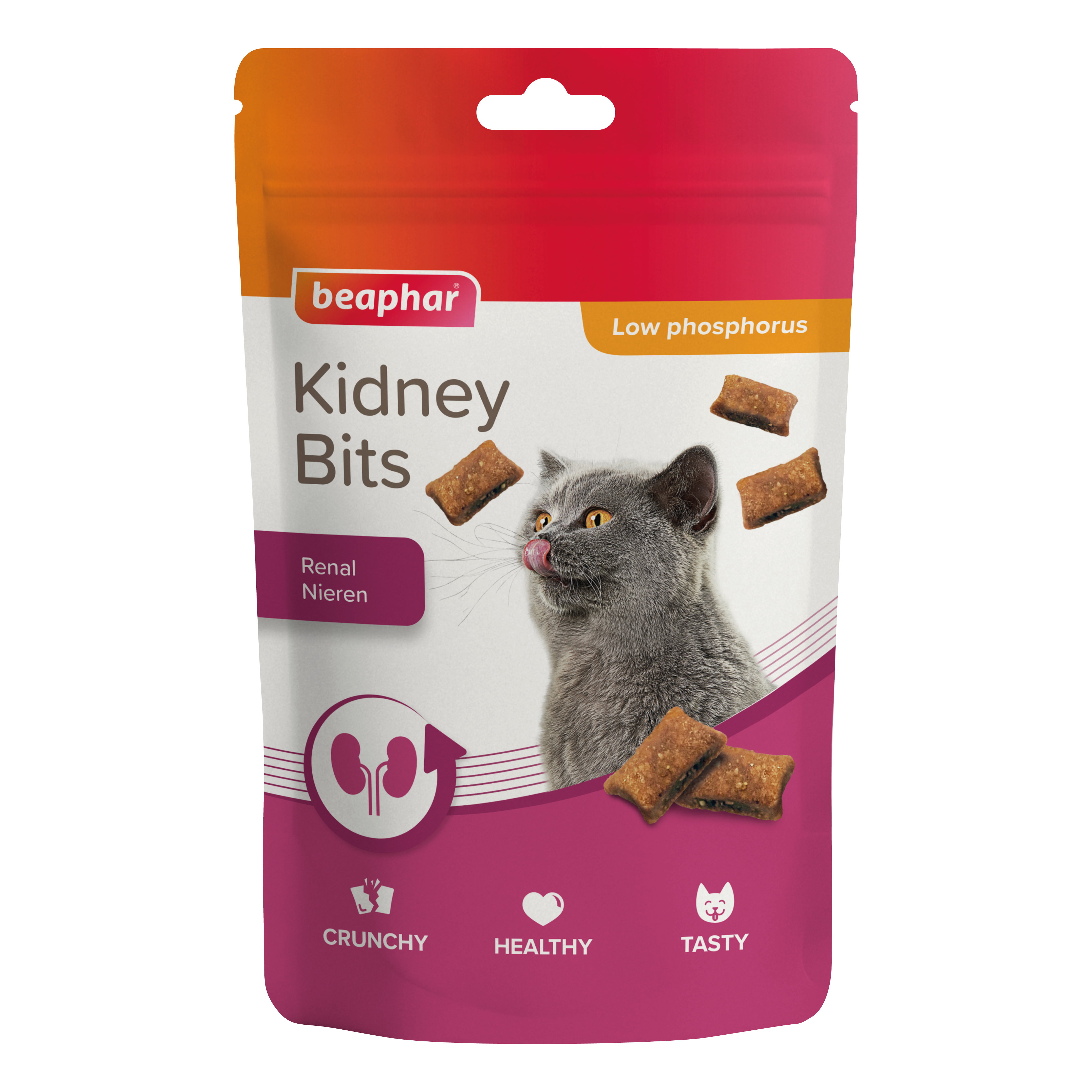 Beaphar Kidney Bits - Snack para Gatos - 60g