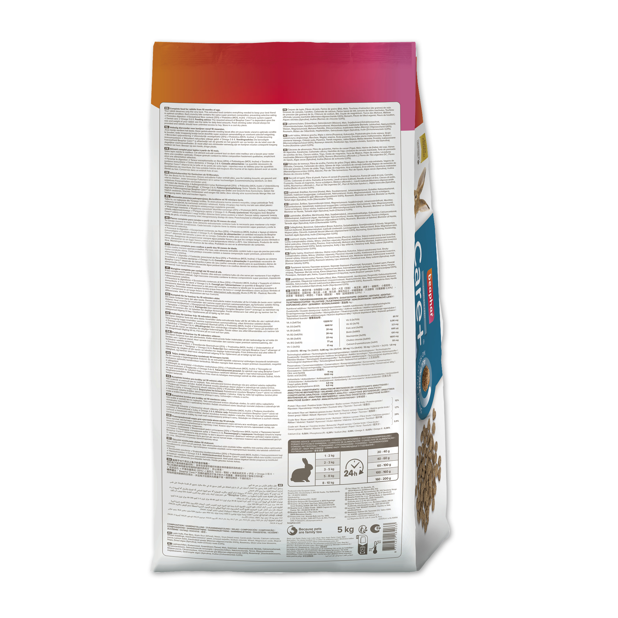 Beaphar Care+ Conejo - 5kg