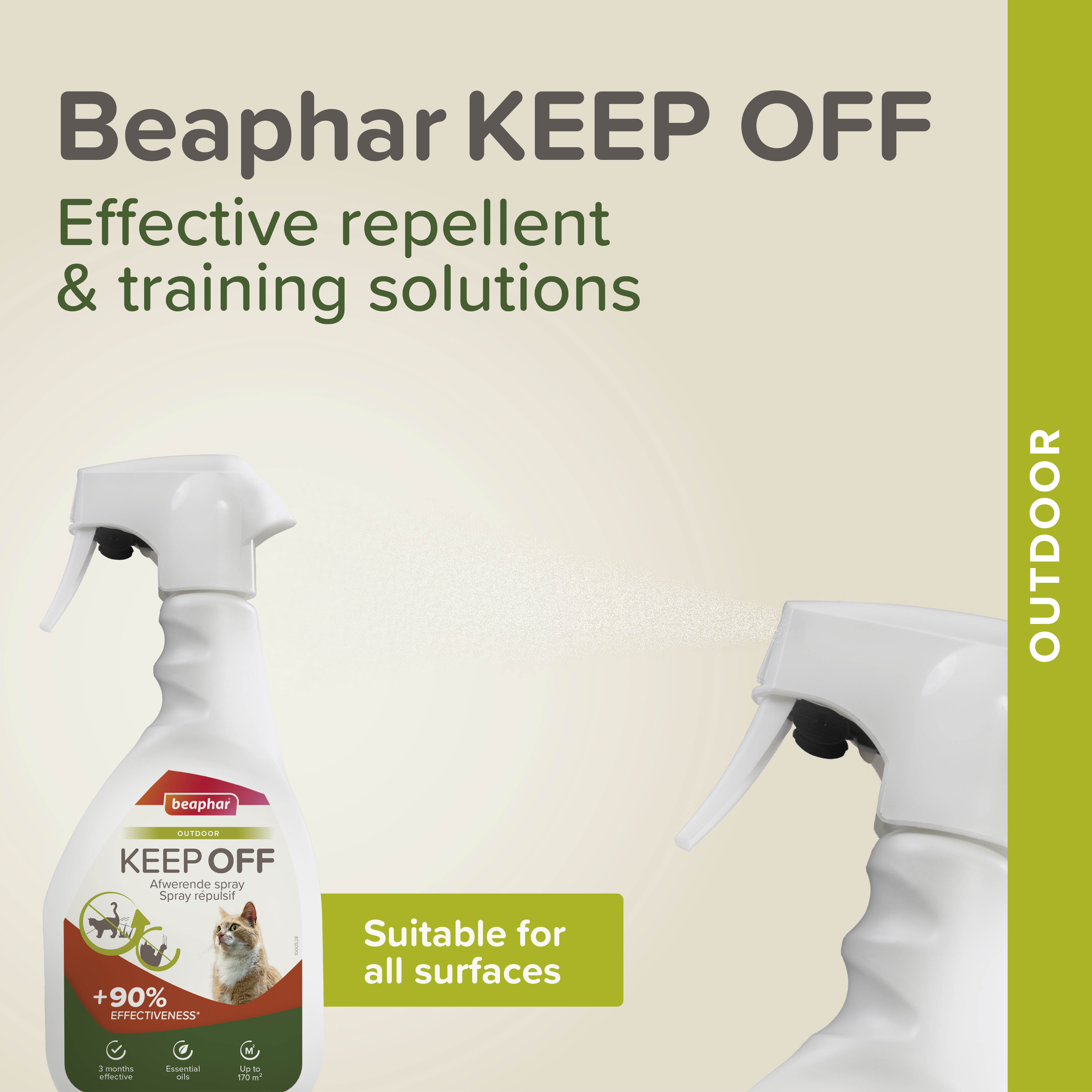 Keep Off kültéri távoltartó spray, 500ml