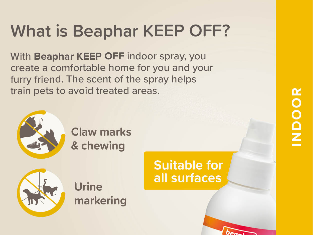 Keep Off beltéri távoltartó spray, 200ml