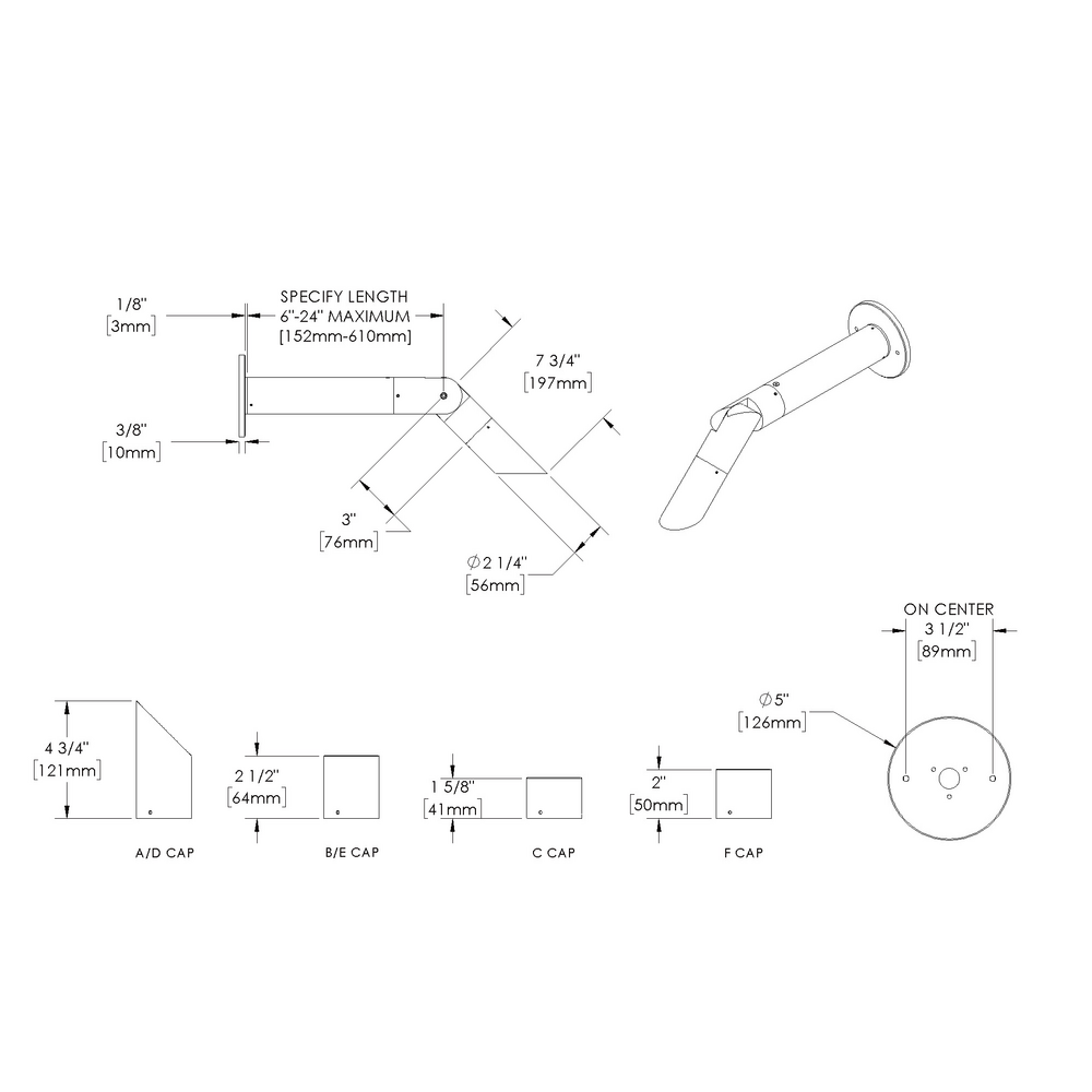 ARTI STAR - Wall Mount - Line Voltage Via Transformer - Lamp MR16 Gu5.3