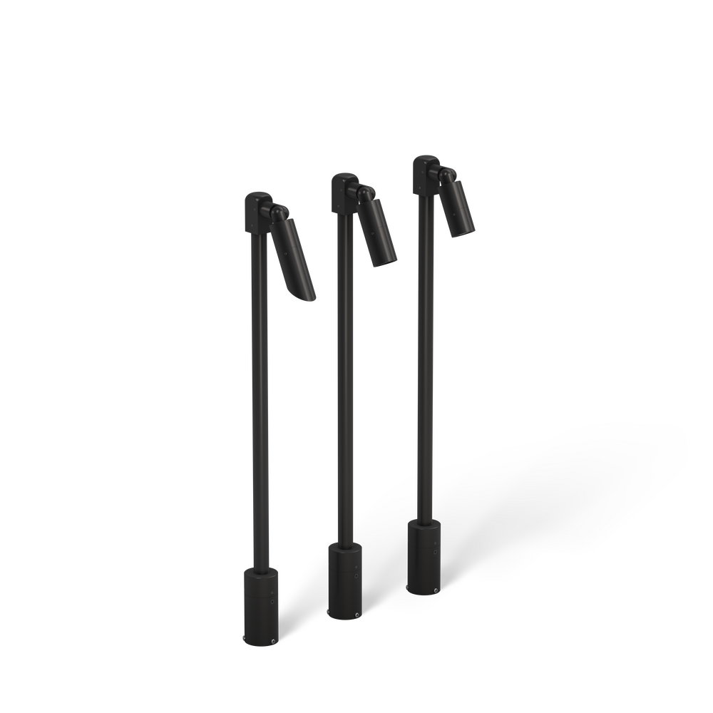 MICRO NITE - Bollard - Line Voltage Via Transformer - LED High-Power - Style C - Single