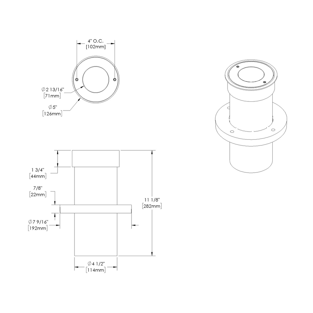 DENALI - In-grade - Remote Driver - LED COB - Flush Mount