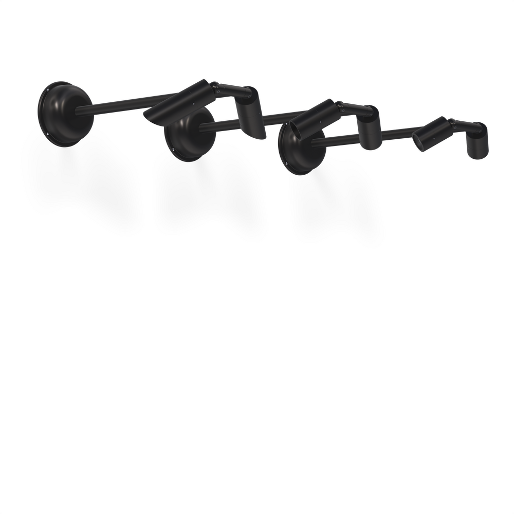 NITE STAR - Wall Mount - Line Voltage Via Transformer - LED High-Power - Style C - 2 Fixtures - Power Canopy PC1